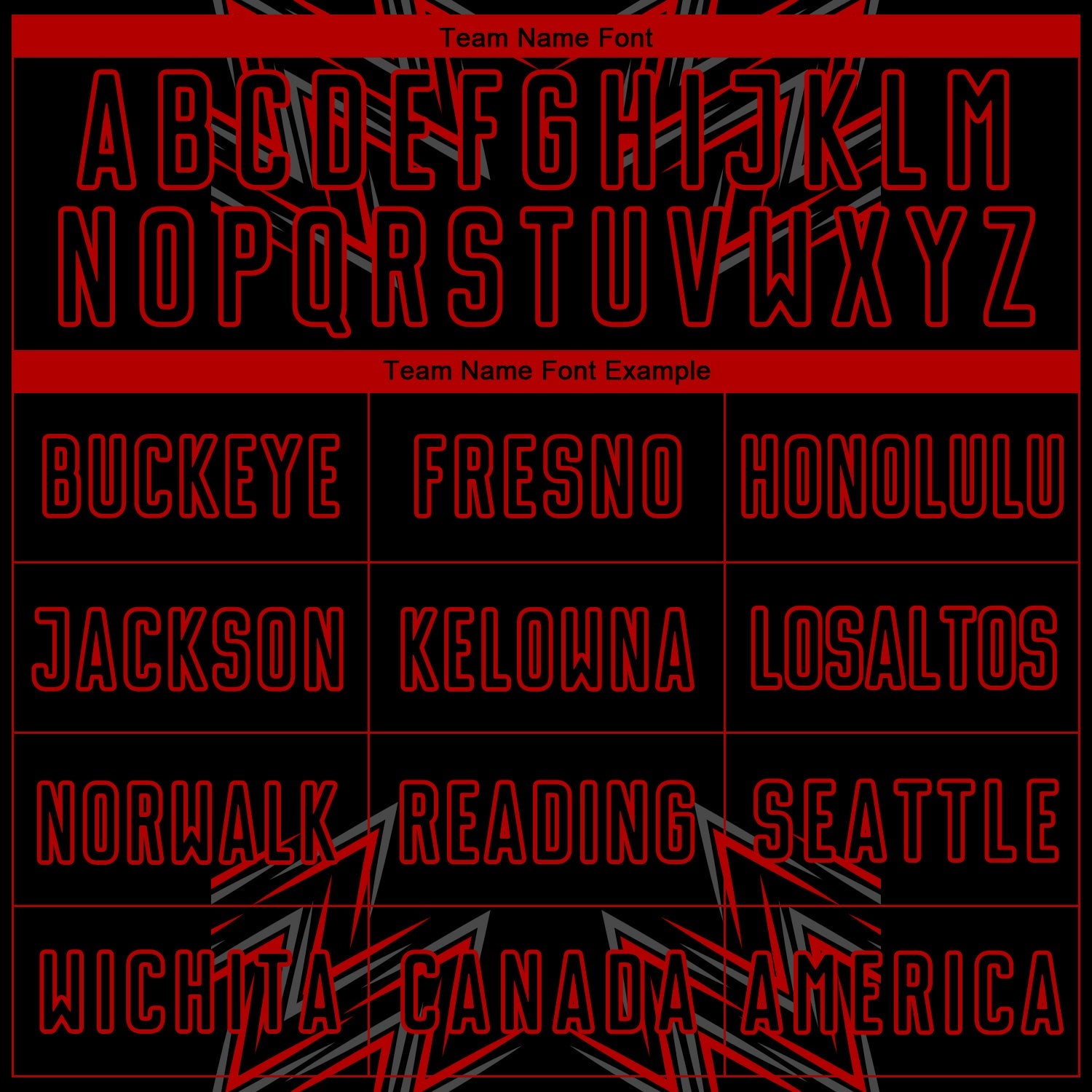Custom Black Red Geometric Shapes Sublimation Soccer Uniform Jersey view 5