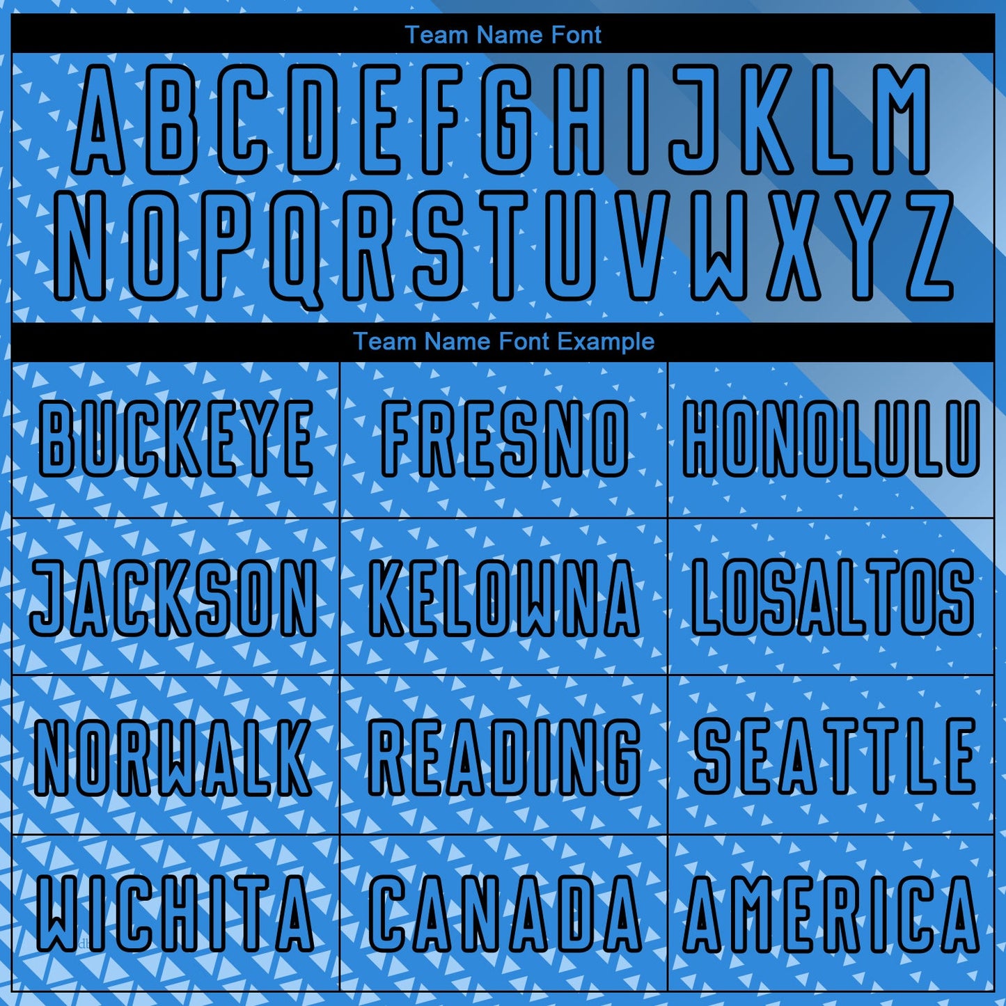Custom Lakes Blue Black Geometric Shapes Sublimation Soccer Uniform Jersey view 5