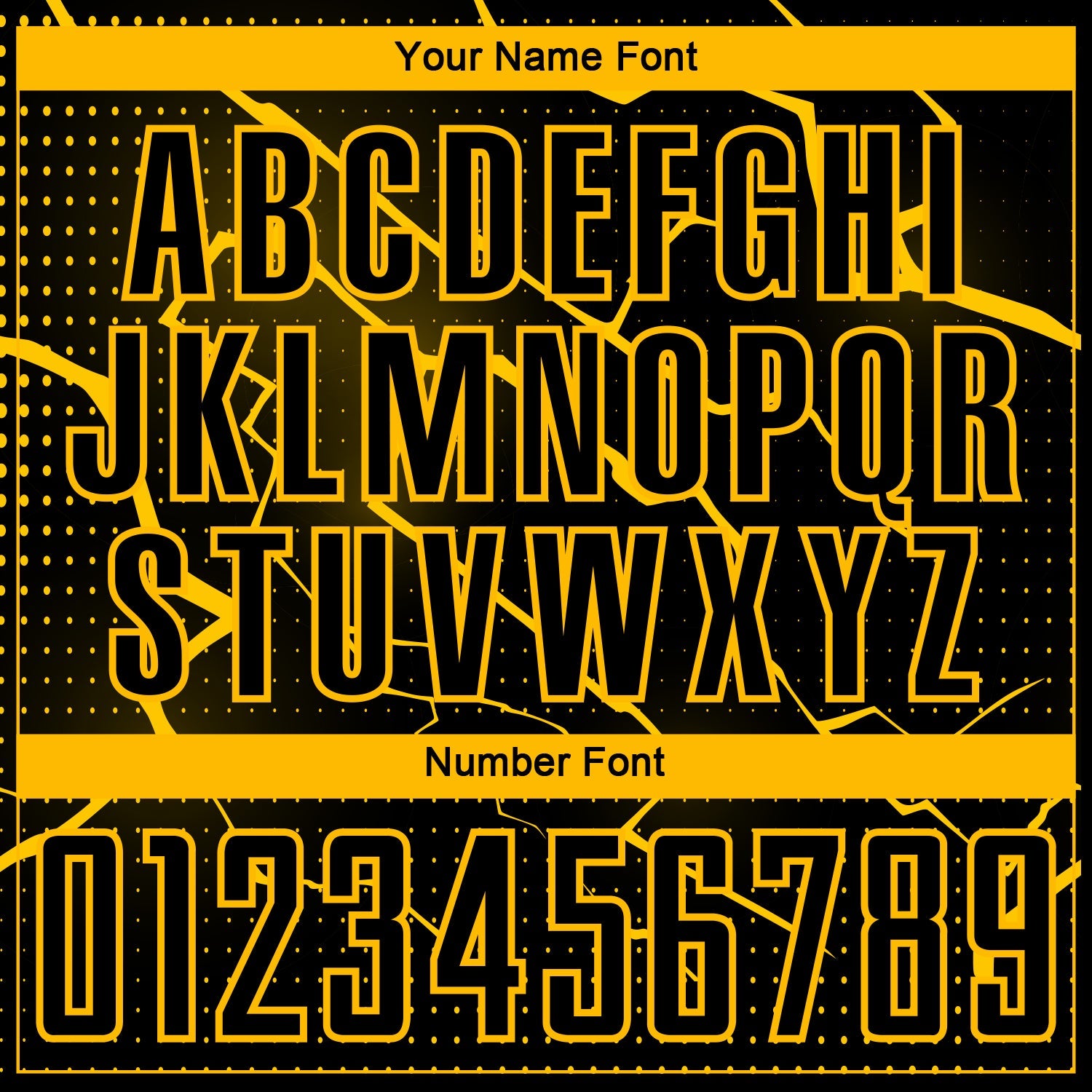 Custom Black Yellow Lightning Sublimation Soccer Uniform Jersey view 6