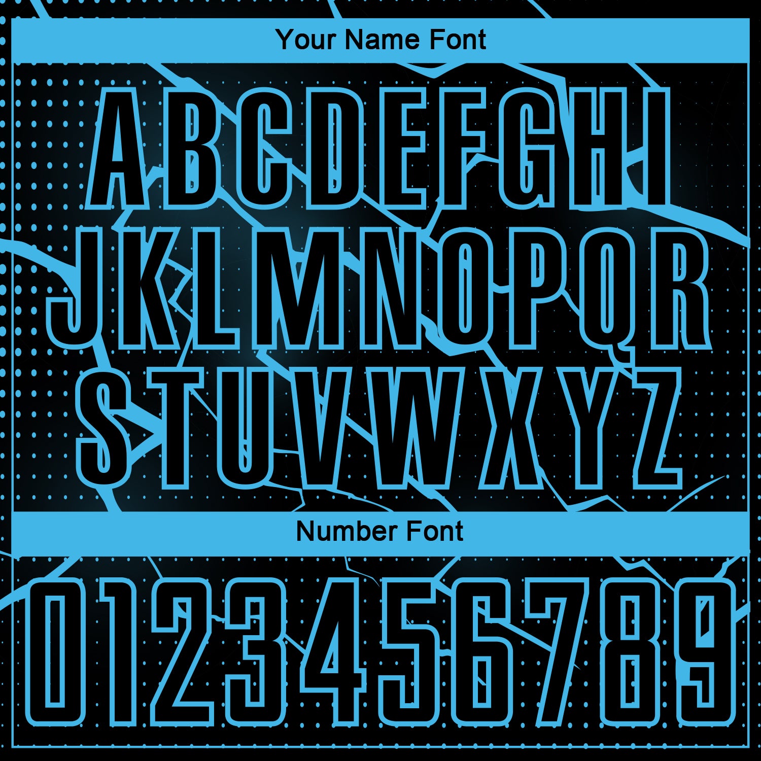 Custom Black Sky Blue Lightning Sublimation Soccer Uniform Jersey view 6