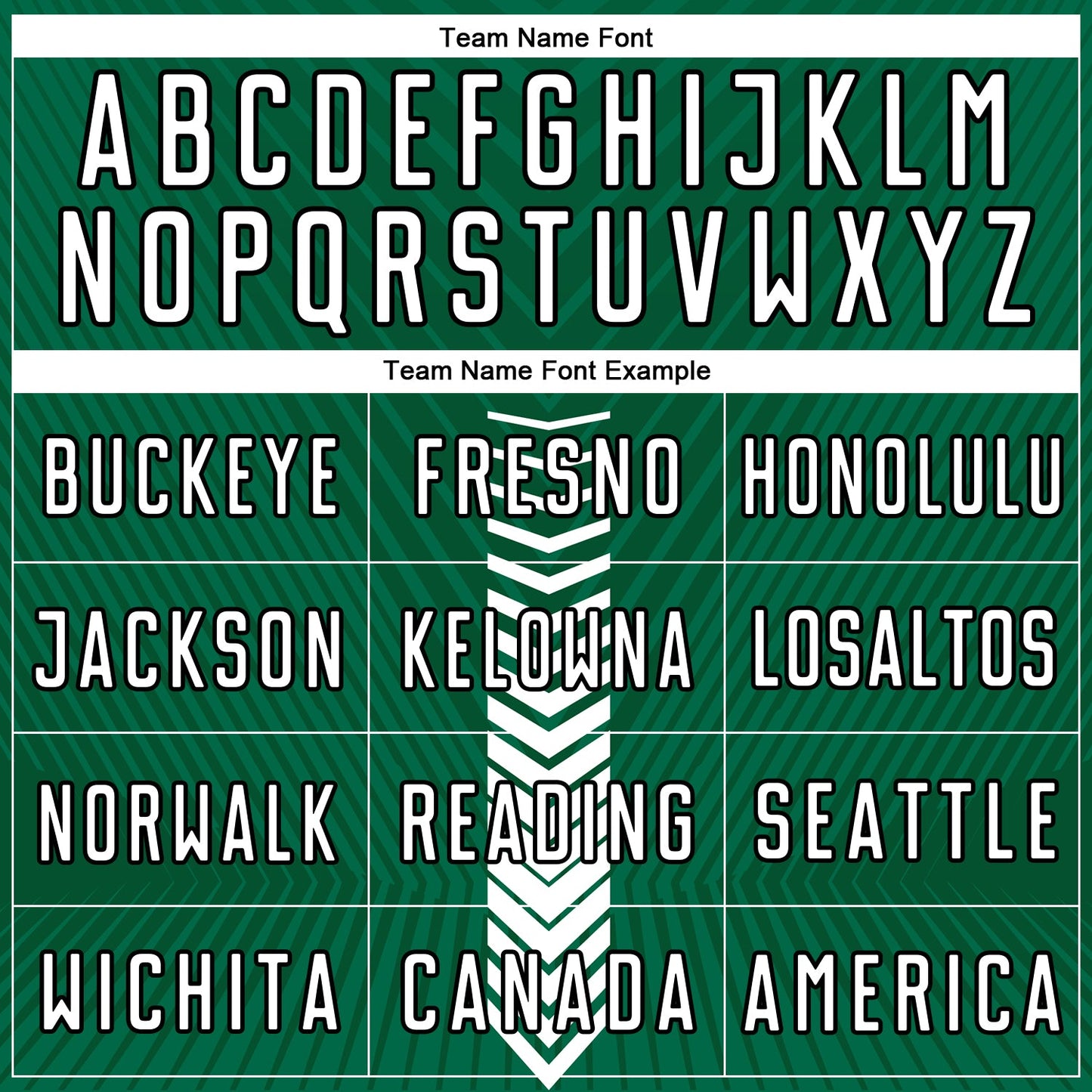 Custom Kelly Green White-Black Arrow Shapes Sublimation Soccer Uniform Jersey view 5