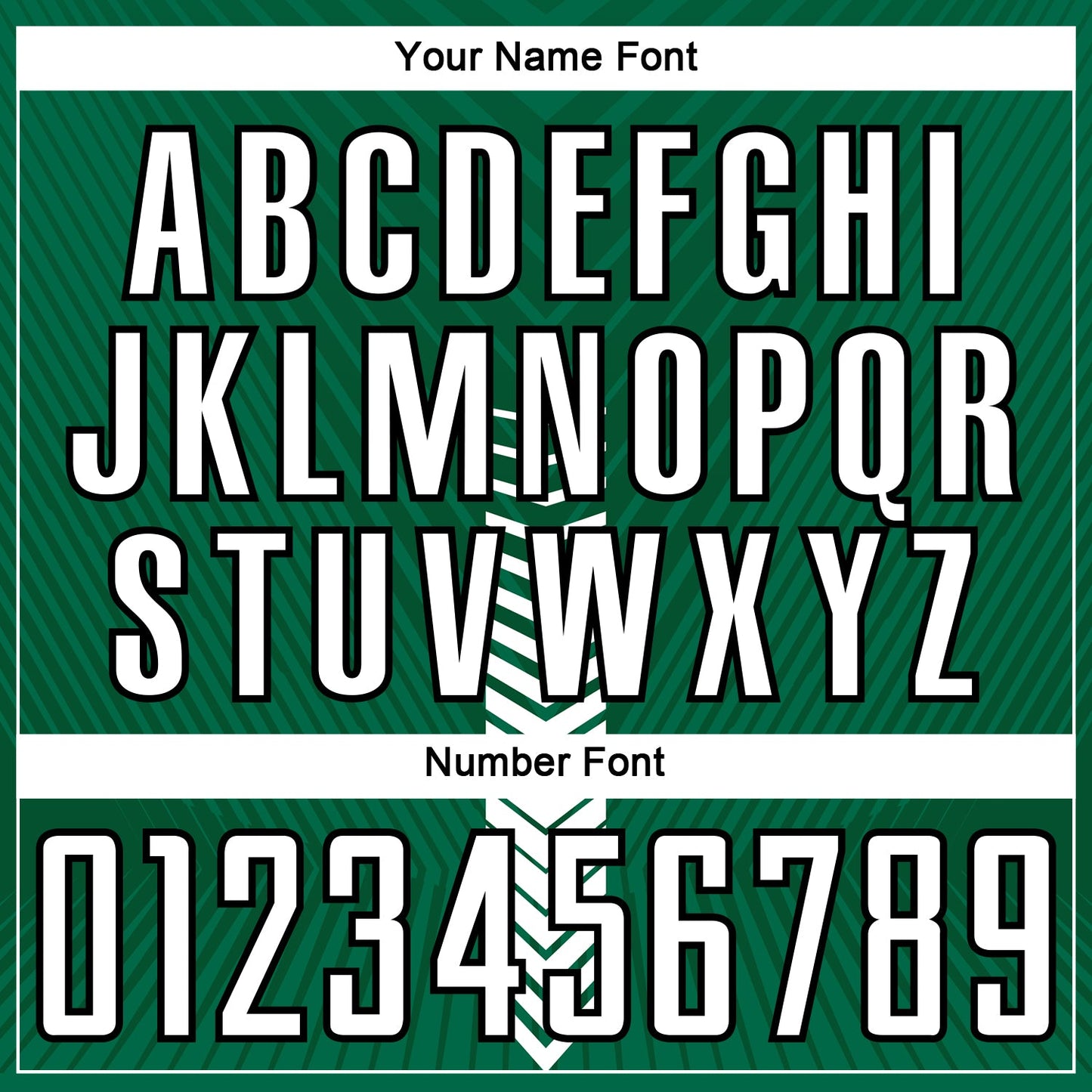 Custom Kelly Green White-Black Arrow Shapes Sublimation Soccer Uniform Jersey view 6