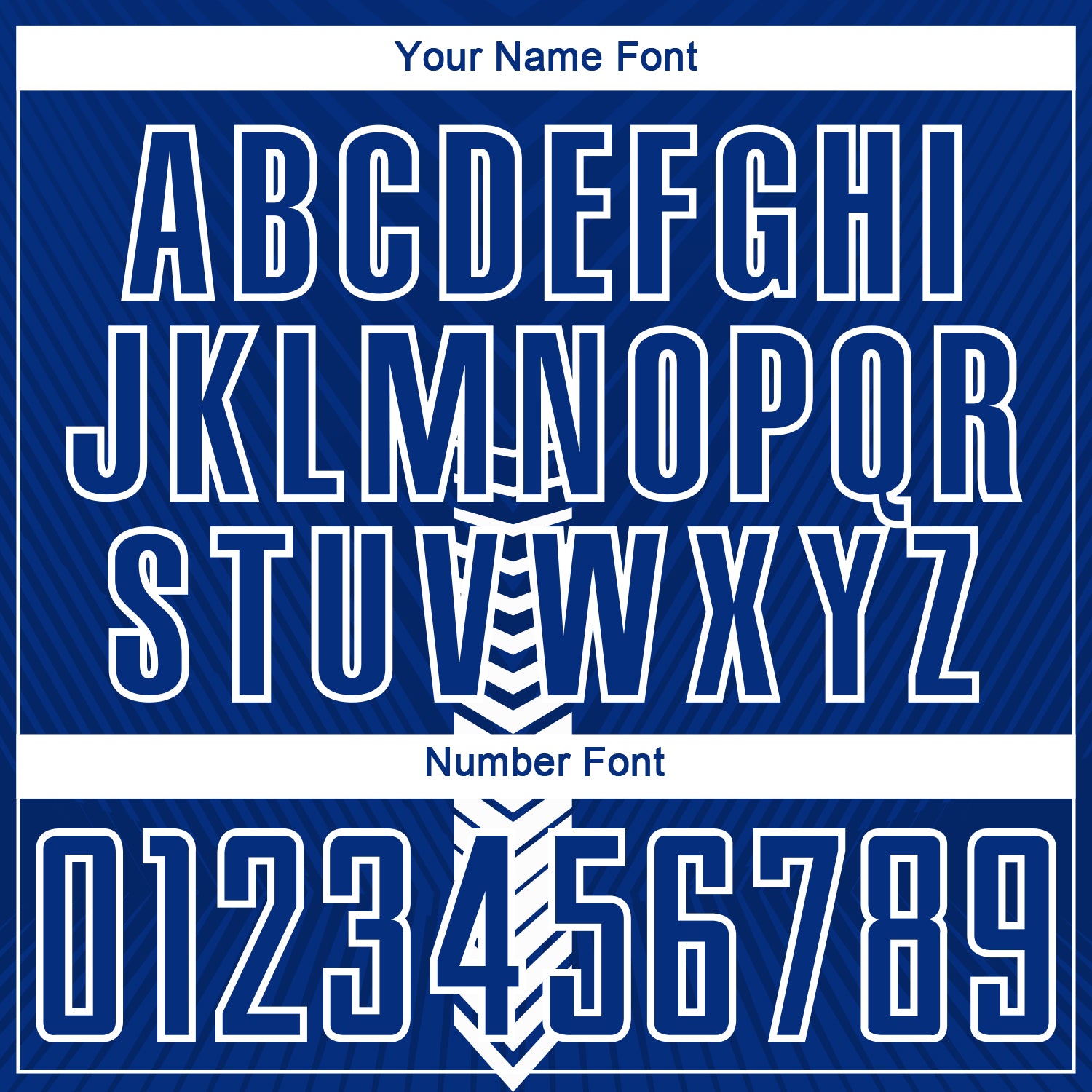 Custom Royal White Arrow Shapes Sublimation Soccer Uniform Jersey view 6