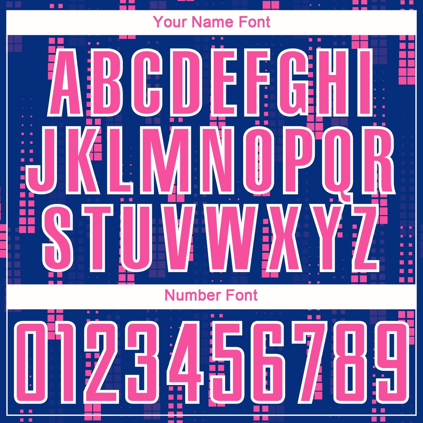 Custom Royal Pink-White Geometric Shapes Sublimation Soccer Uniform Jersey view 6