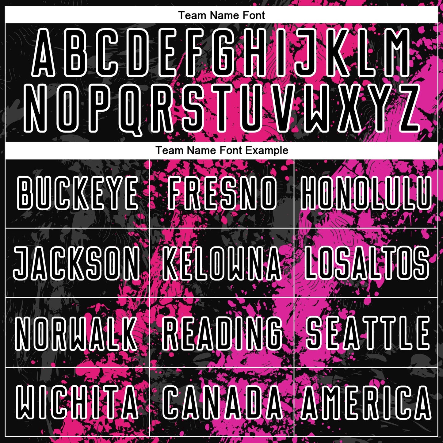 Custom Black Hot Pink-Deep Pink Dripping Splatter Art Sublimation Soccer Uniform Jersey view 5