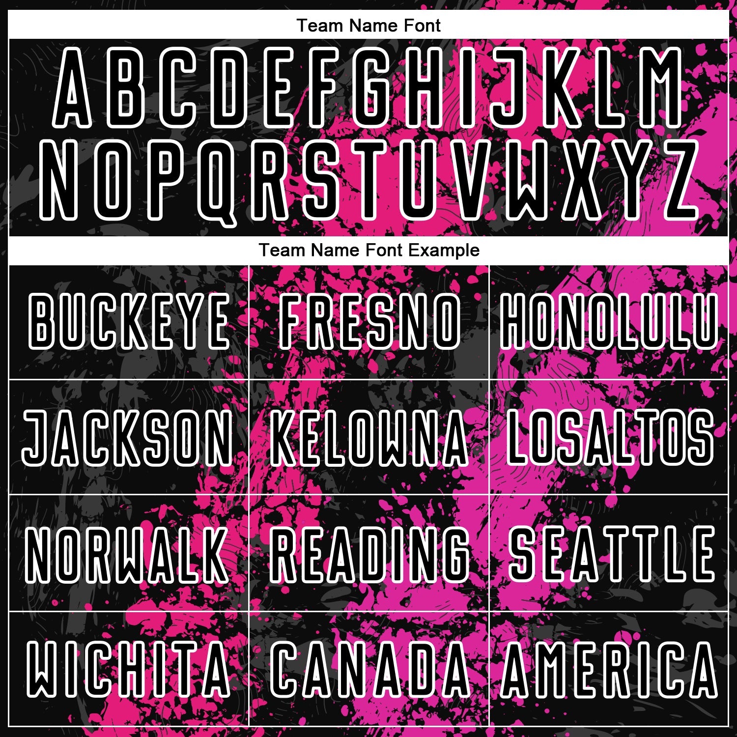 Custom Black Hot Pink-Deep Pink Dripping Splatter Art Sublimation Soccer Uniform Jersey view 5
