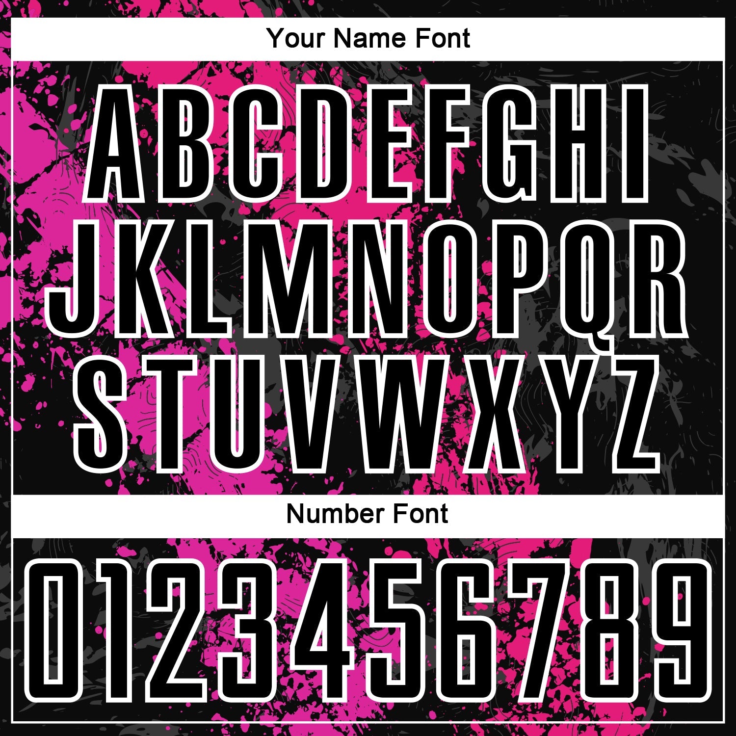 Custom Black Hot Pink-Deep Pink Dripping Splatter Art Sublimation Soccer Uniform Jersey view 6