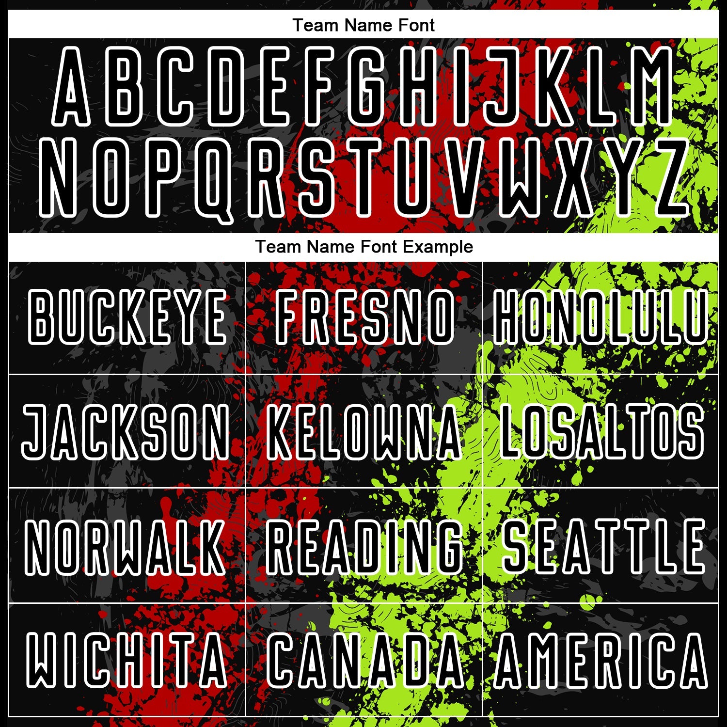 Custom Black Red-Neon Green Dripping Splatter Art Sublimation Soccer Uniform Jersey view 5