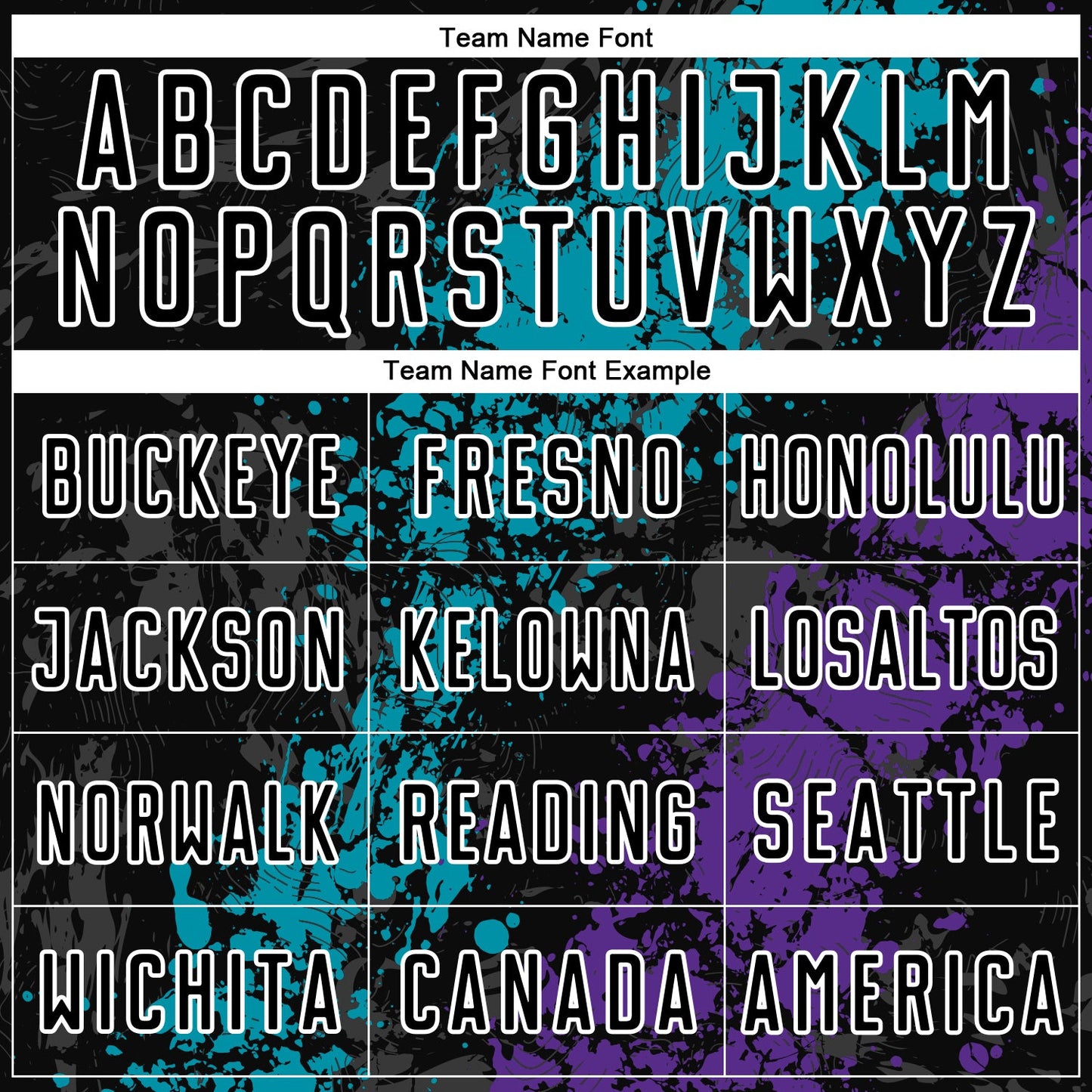 Custom Black Teal-Purple Dripping Splatter Art Sublimation Soccer Uniform Jersey view 5