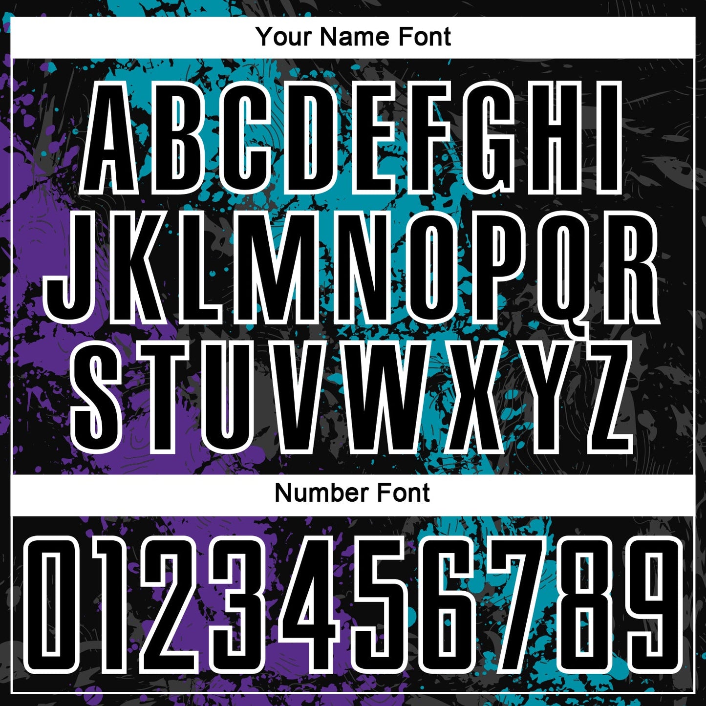Custom Black Teal-Purple Dripping Splatter Art Sublimation Soccer Uniform Jersey view 6