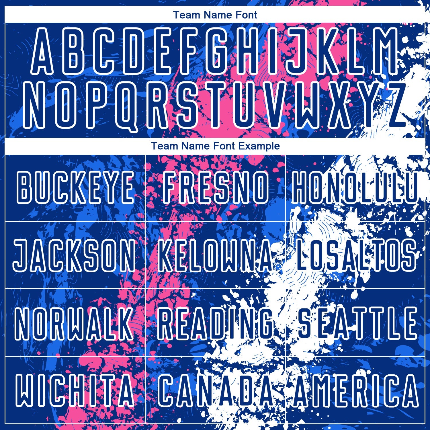 Custom Royal Pink-White Dripping Splatter Art Sublimation Soccer Uniform Jersey view 5