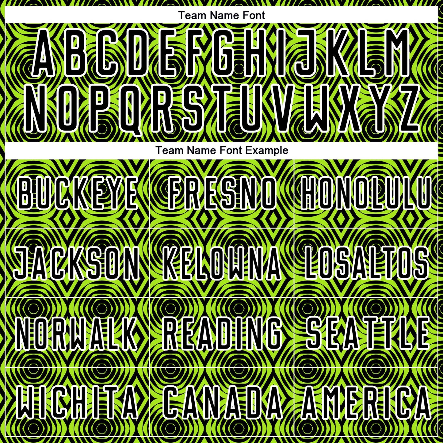 Custom Neon Green Black-White Geometric Shapes Sublimation Soccer Uniform Jersey view 5
