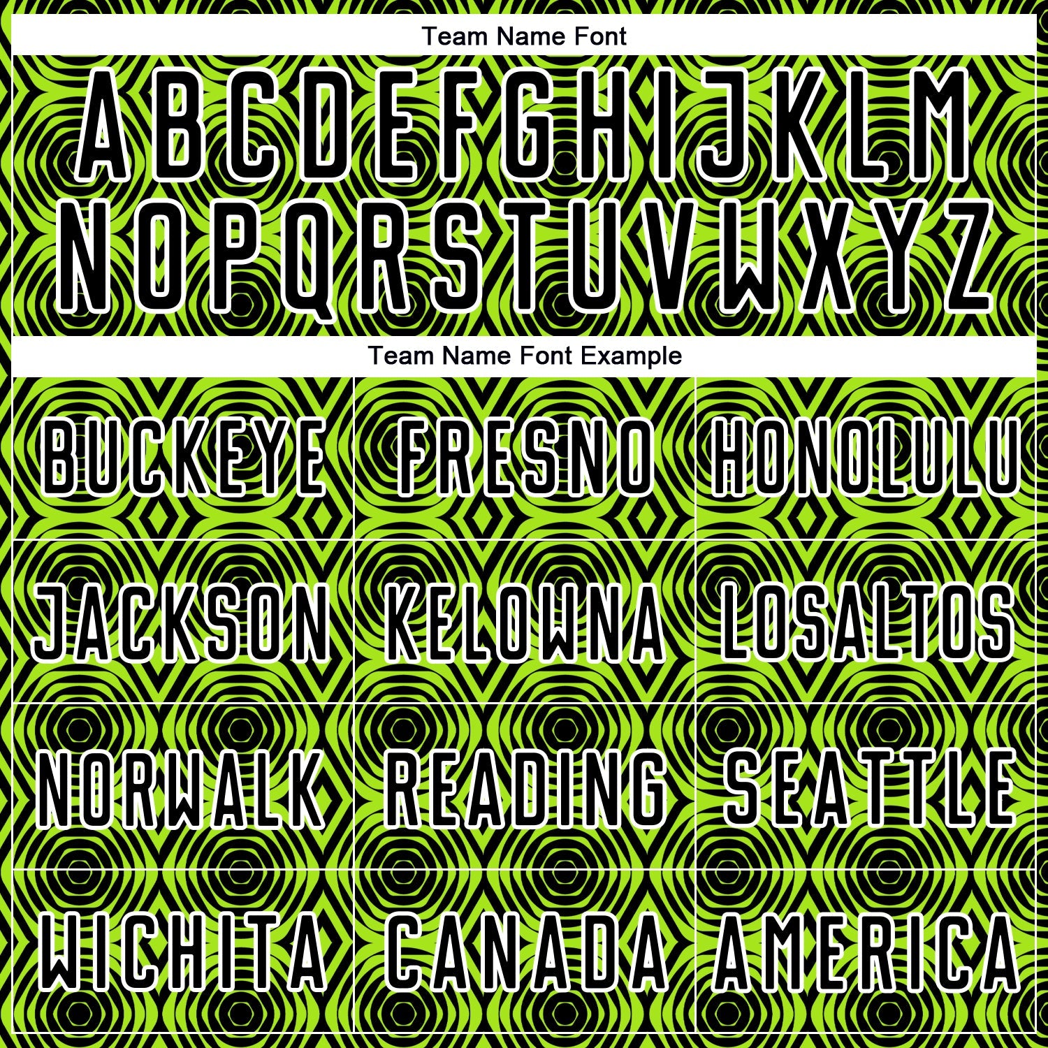 Custom Neon Green Black-White Geometric Shapes Sublimation Soccer Uniform Jersey view 5