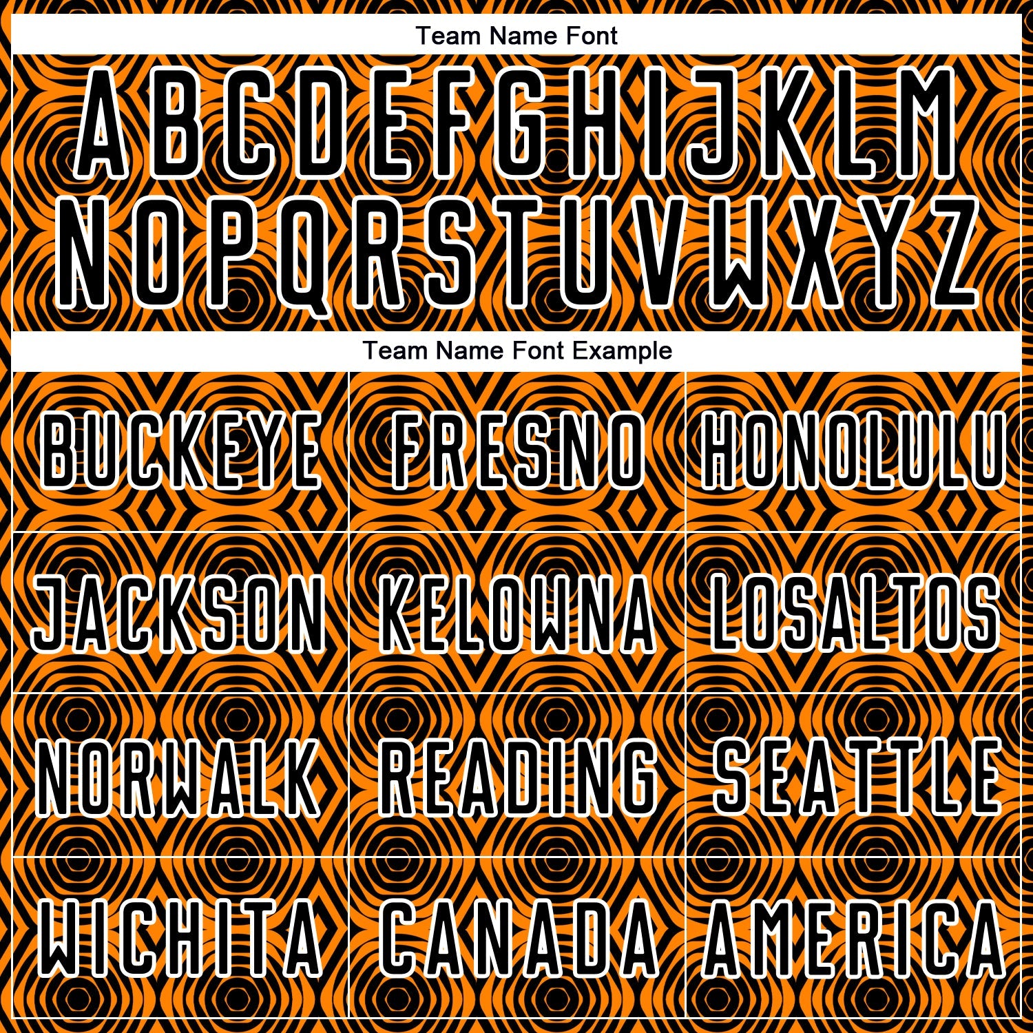 Custom Orange Black-White Geometric Shapes Sublimation Soccer Uniform Jersey view 5