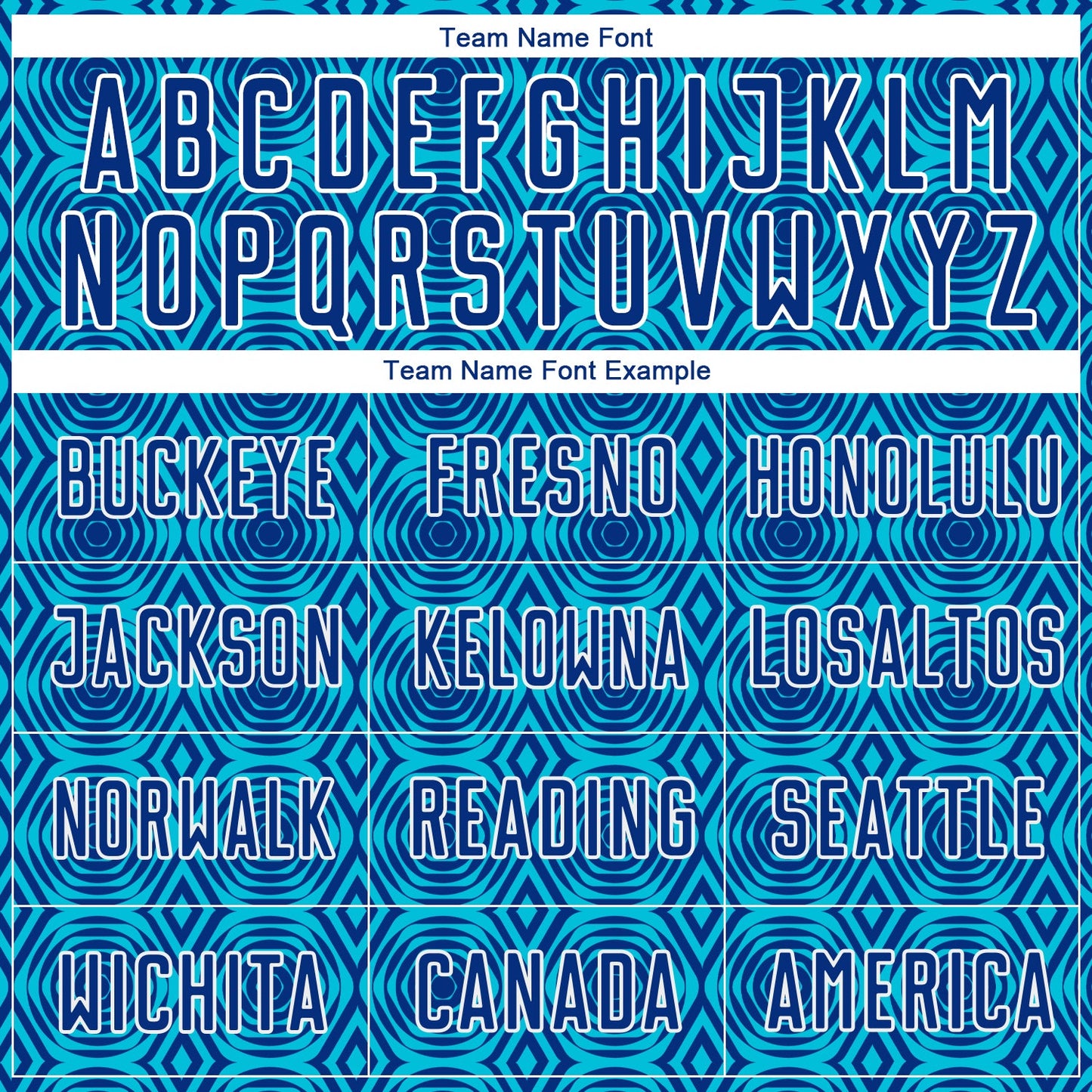 Custom Royal Lakes Blue-White Geometric Shapes Sublimation Soccer Uniform Jersey view 4