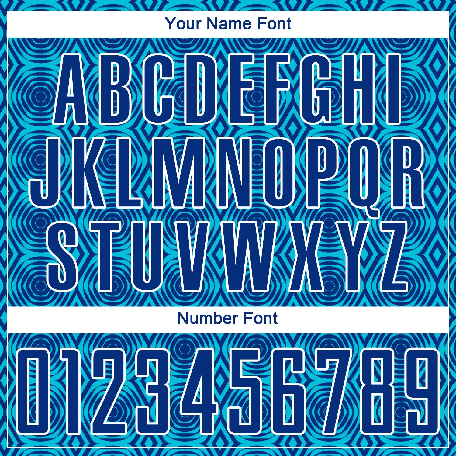 Custom Royal Lakes Blue-White Geometric Shapes Sublimation Soccer Uniform Jersey view 5