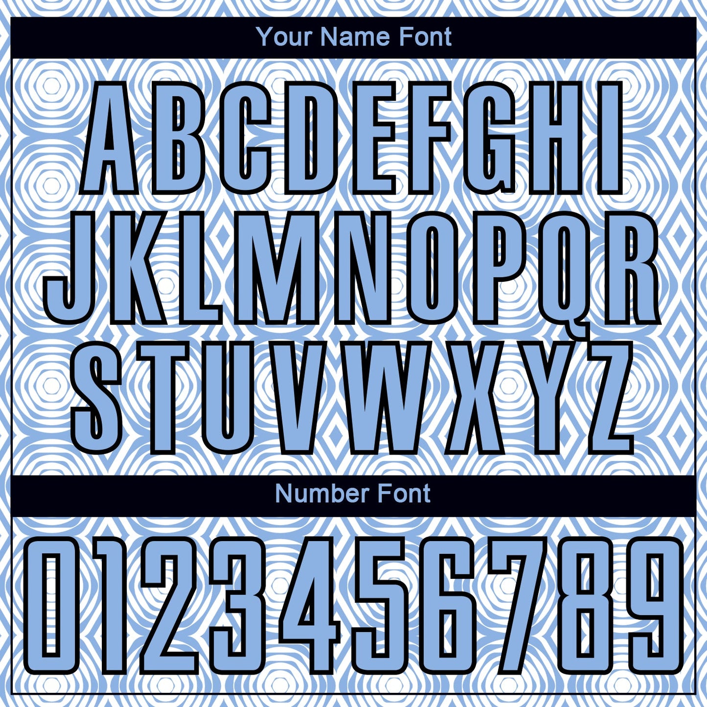 Custom Light Blue Black-White Geometric Shapes Sublimation Soccer Uniform Jersey view 6