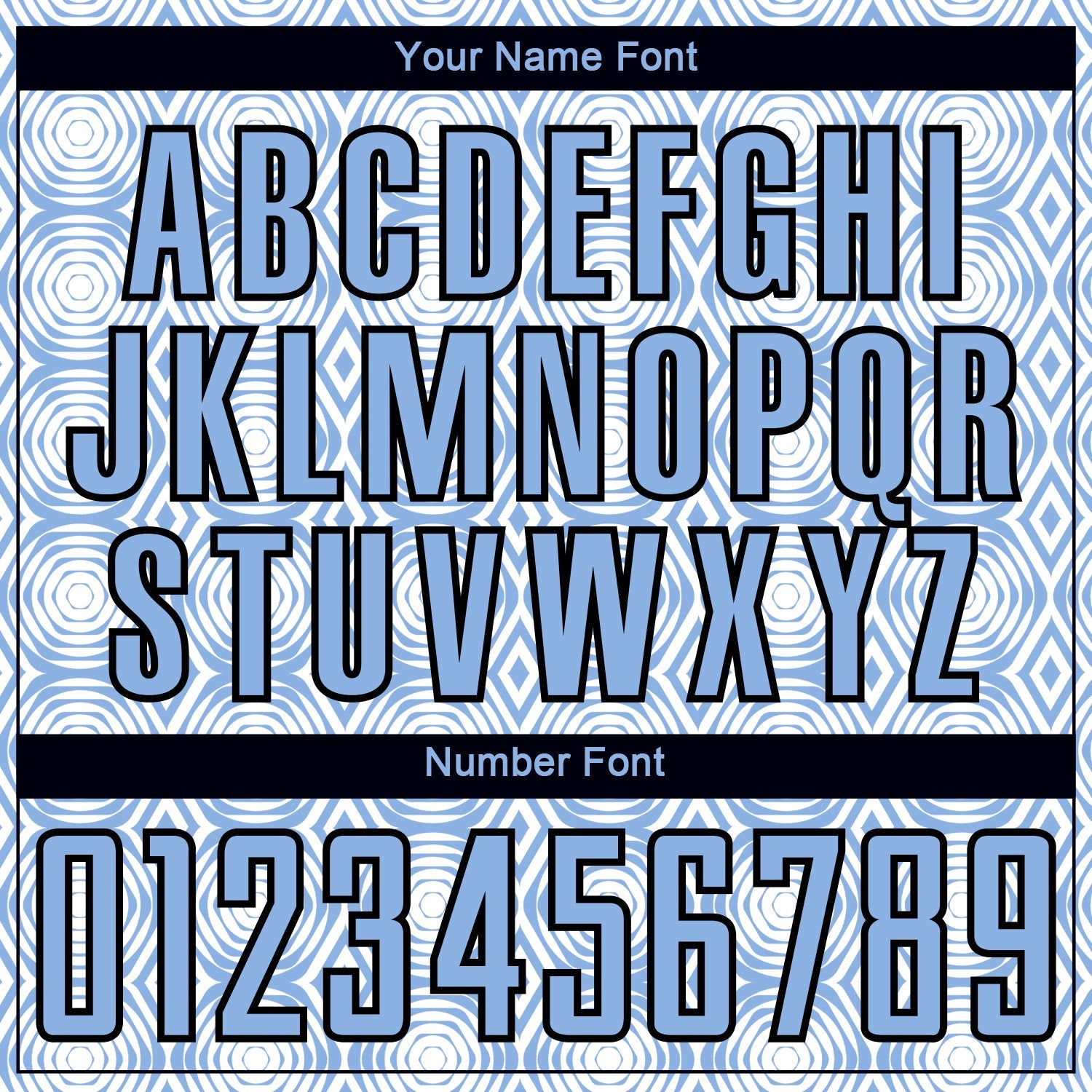 Custom Light Blue Black-White Geometric Shapes Sublimation Soccer Uniform Jersey view 6