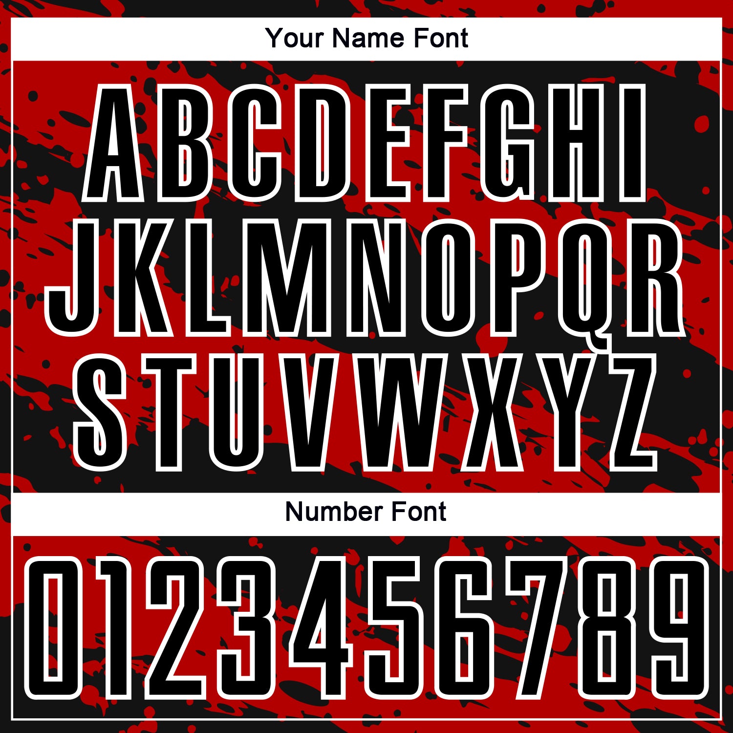 Custom Black Red-White Splash Sublimation Soccer Uniform Jersey view 6