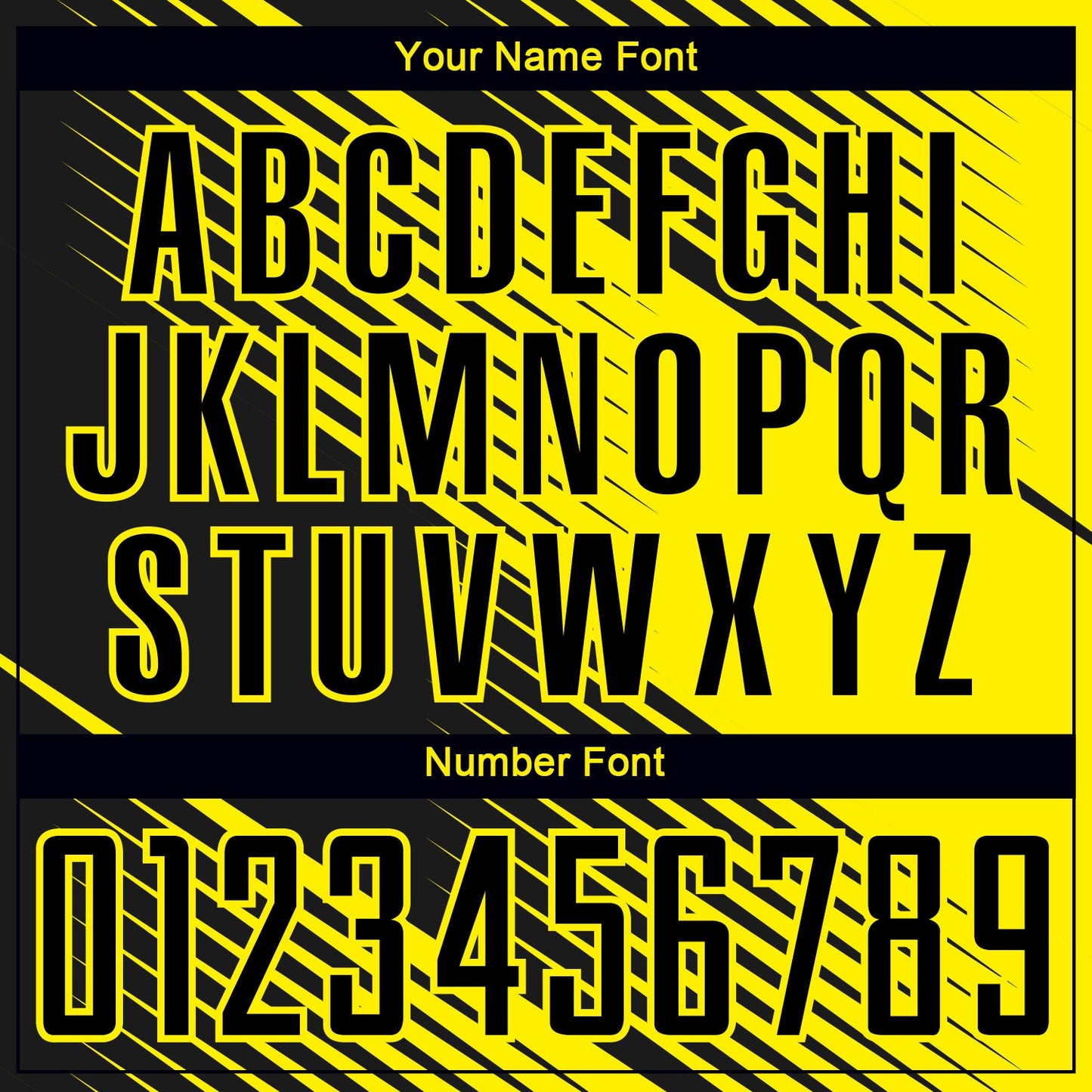 Custom Black Light Yellow Line Sublimation Soccer Uniform Jersey view 6