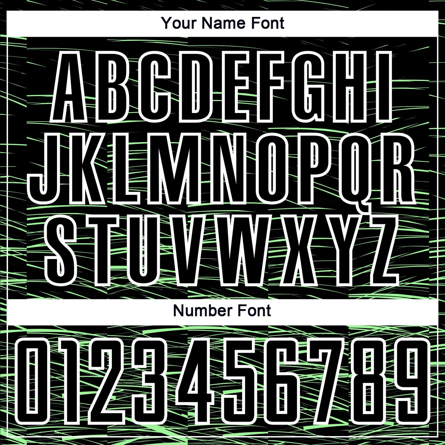 Custom Black Pea Green-White Line Sublimation Soccer Uniform Jersey view 6