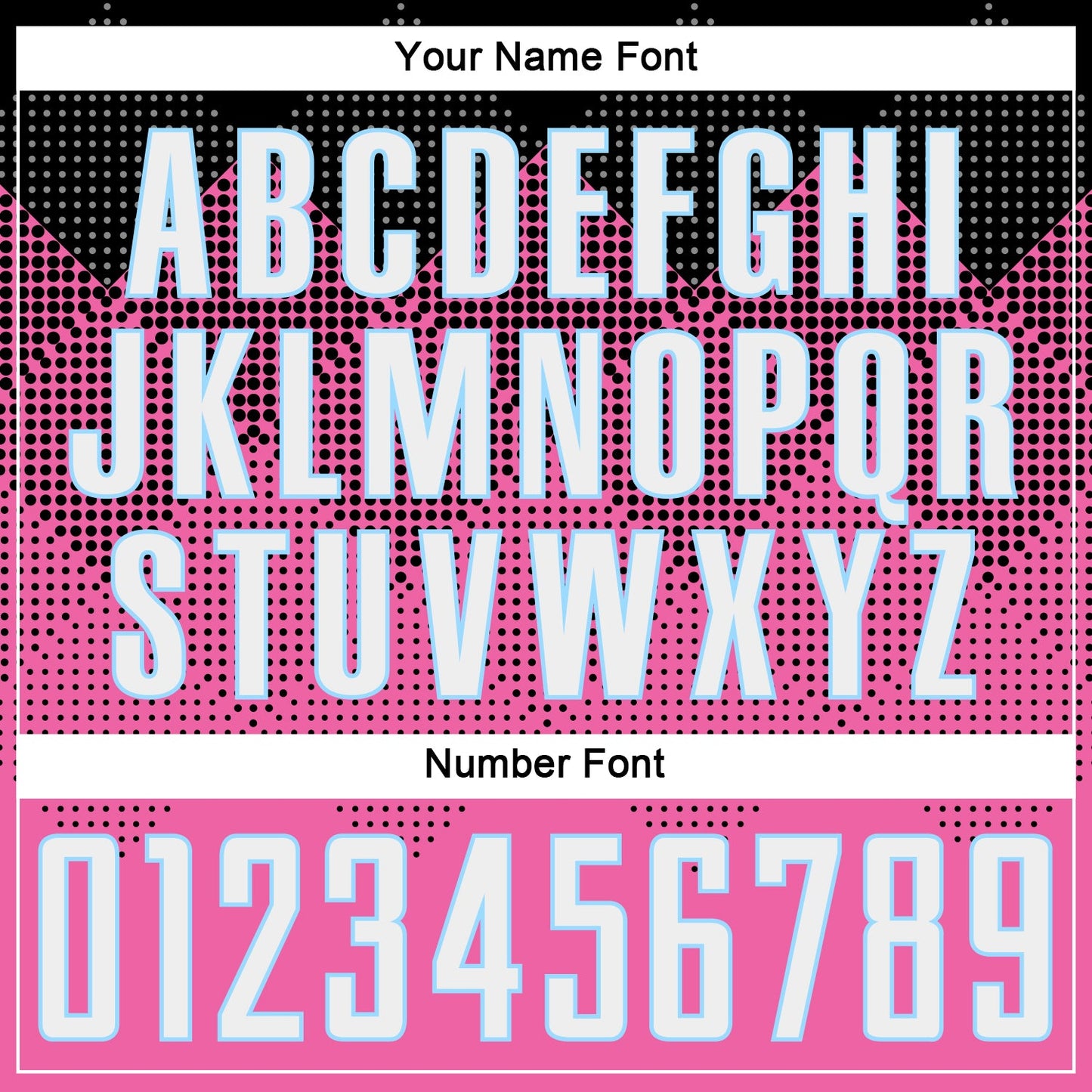 Custom Pink Black-LIght Blue Gradient Square Shape Sublimation Soccer Uniform Jersey view 7