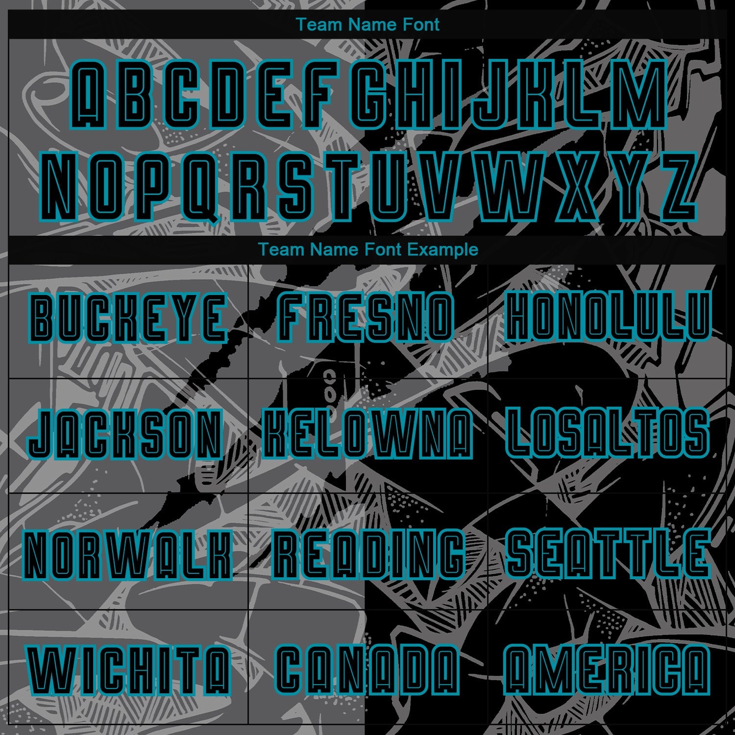Custom Graffiti Pattern Black Steel Gray-Teal Scratch Sublimation Soccer Uniform Jersey view 5