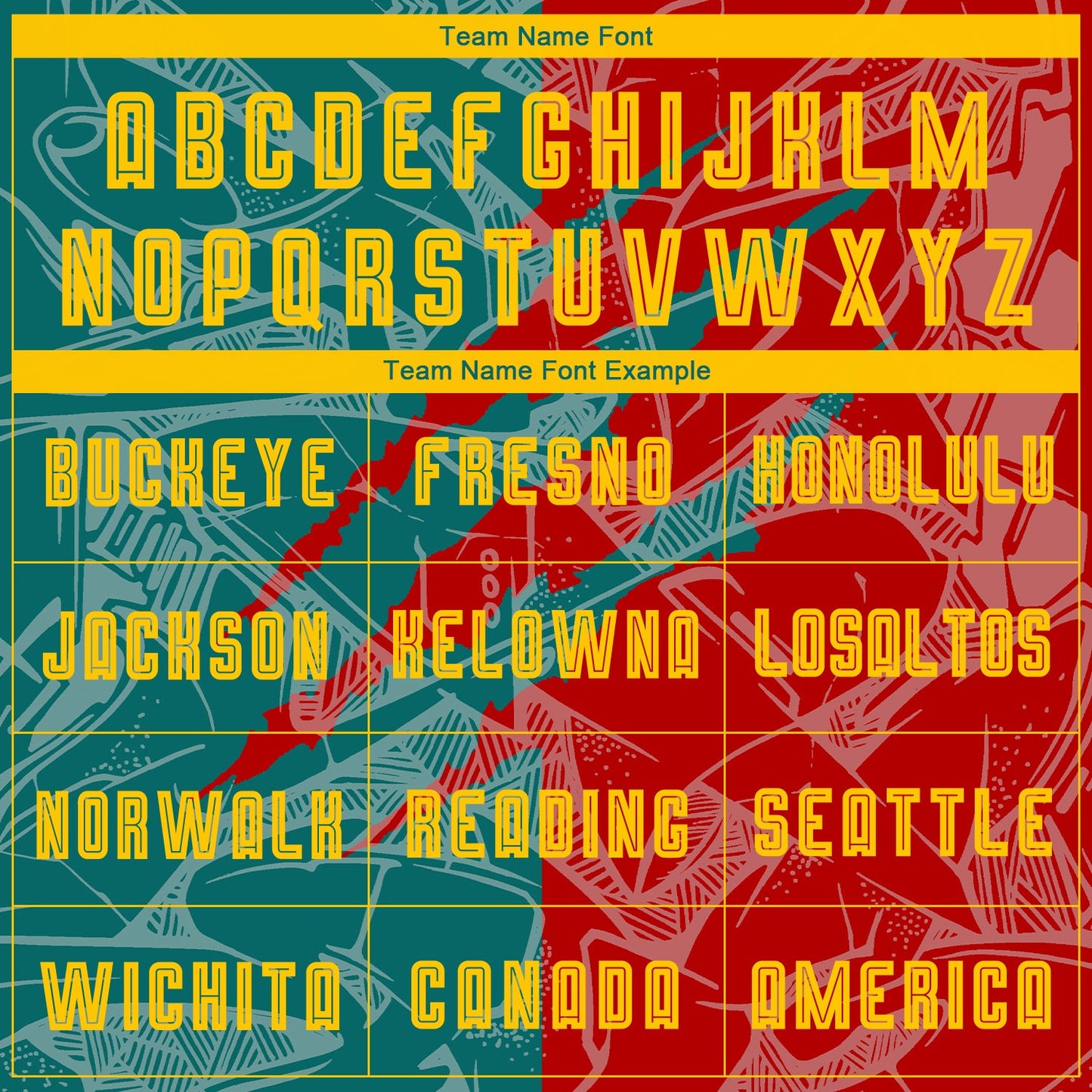 Custom Graffiti Pattern Yellow Red-Teal Scratch Sublimation Soccer Uniform Jersey view 5