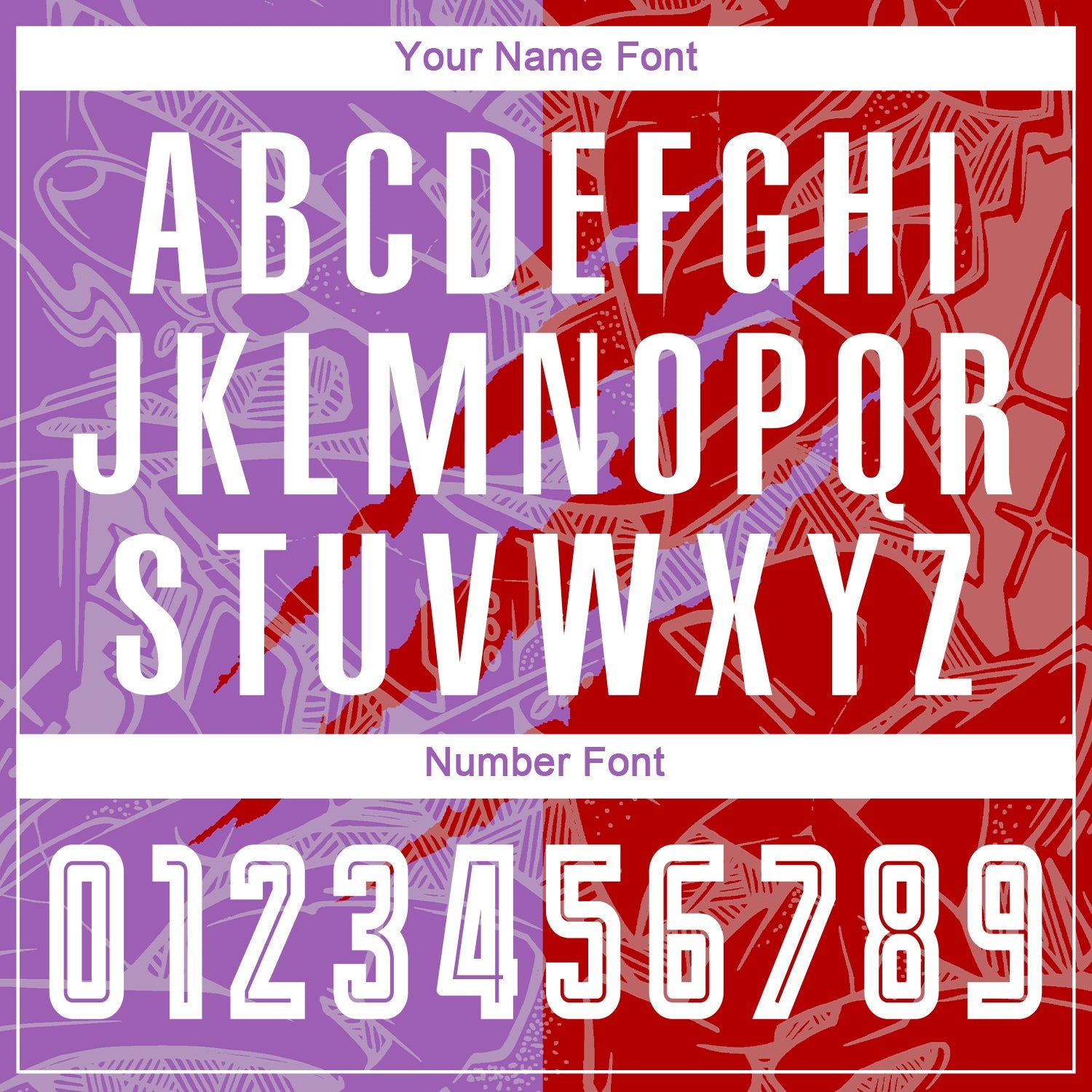 Custom Graffiti Pattern Red-Medium Purple Scratch Sublimation Soccer Uniform Jersey view 6