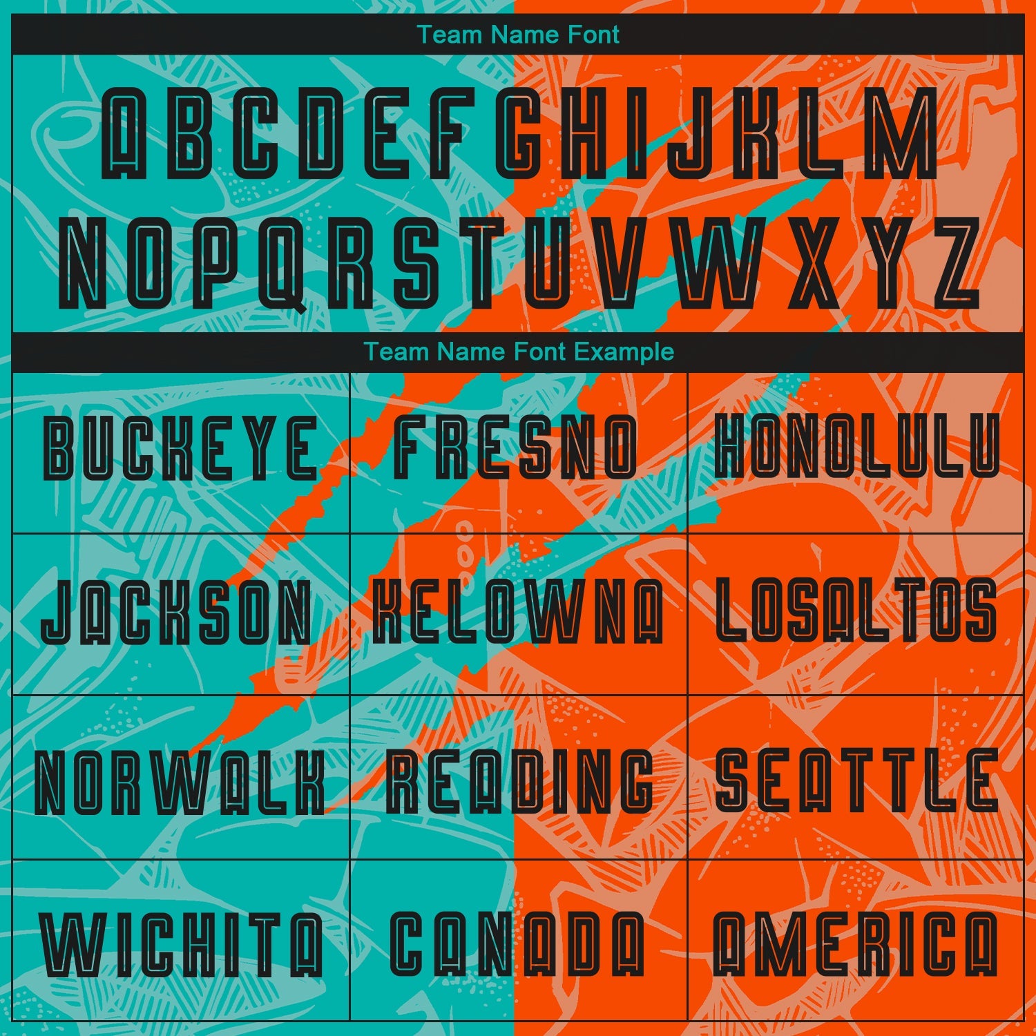 Custom Graffiti Pattern Black Teal-Orange Scratch Sublimation Soccer Uniform Jersey view 5
