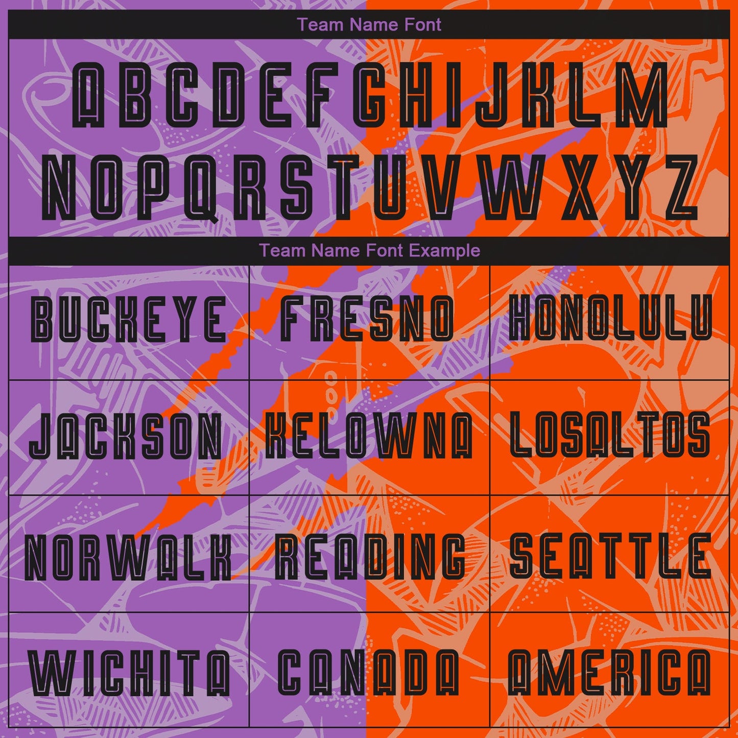 Custom Graffiti Pattern Black Medium Purple-Orange Scratch Sublimation Soccer Uniform Jersey view 5