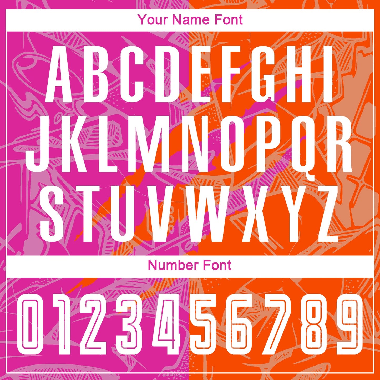 Custom Graffiti Pattern Deep Pink-Orange Scratch Sublimation Soccer Uniform Jersey view 6