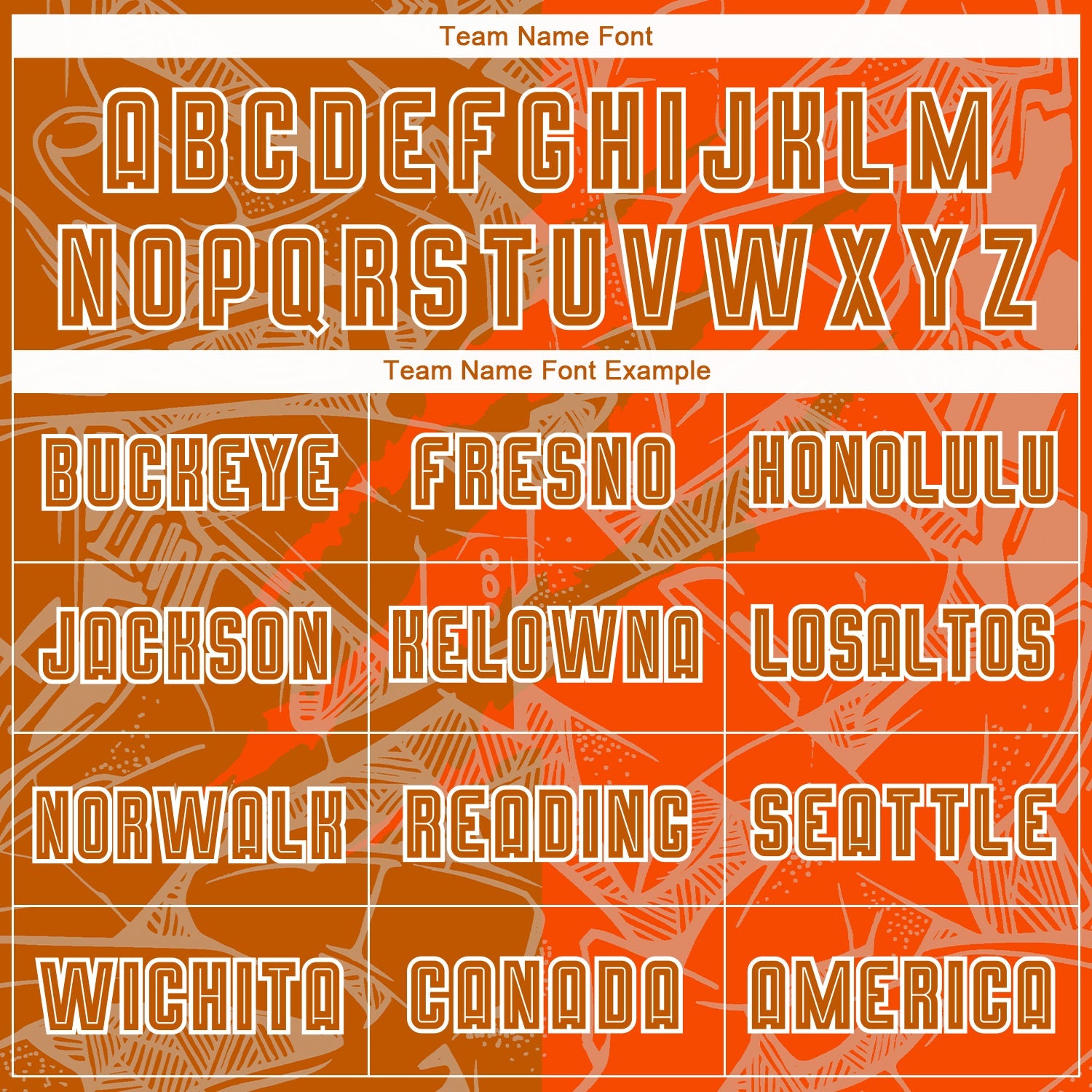 Custom Graffiti Pattern Texas Orange-Orange Scratch Sublimation Soccer Uniform Jersey view 5