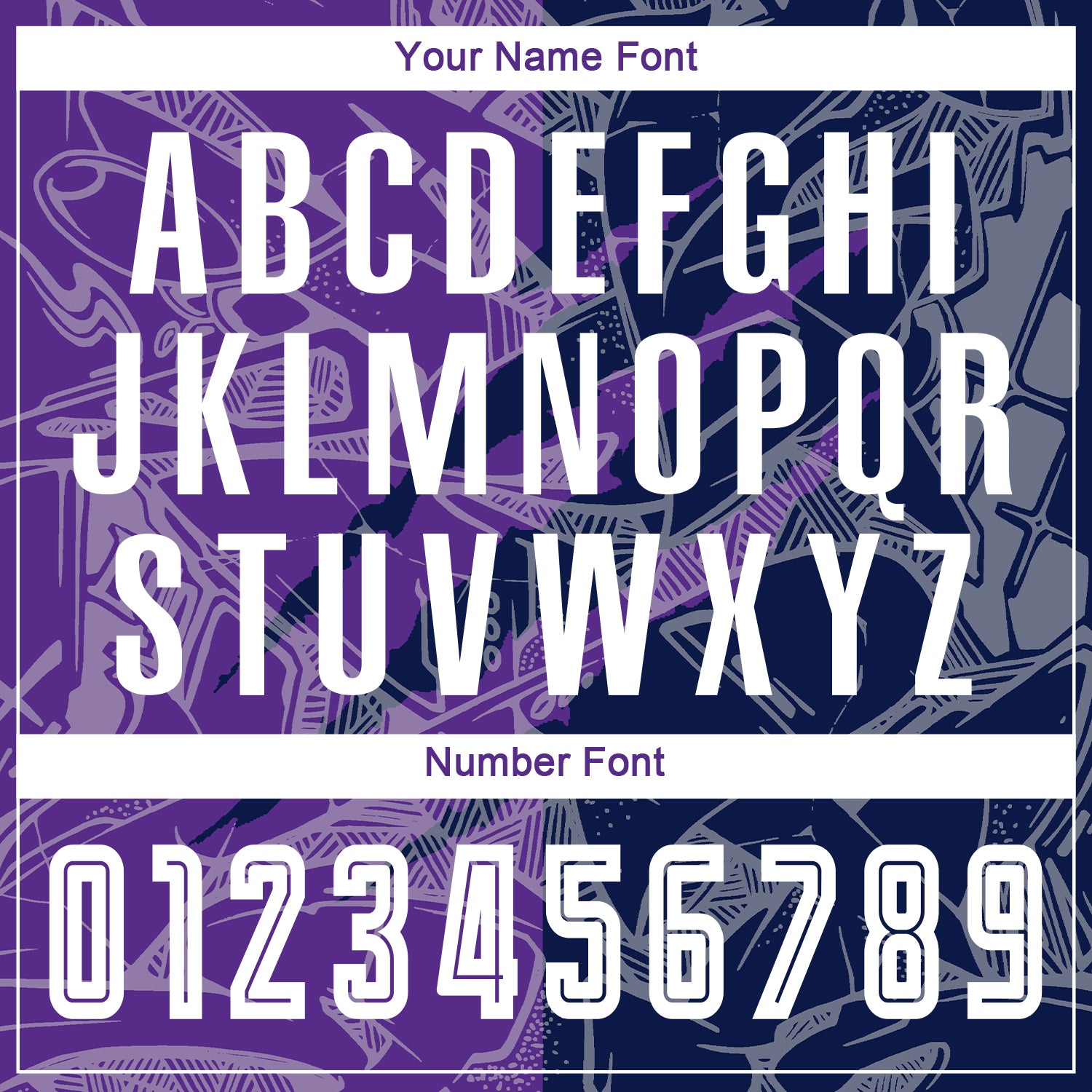 Custom Graffiti Pattern Purple-Navy Scratch Sublimation Soccer Uniform Jersey view 6