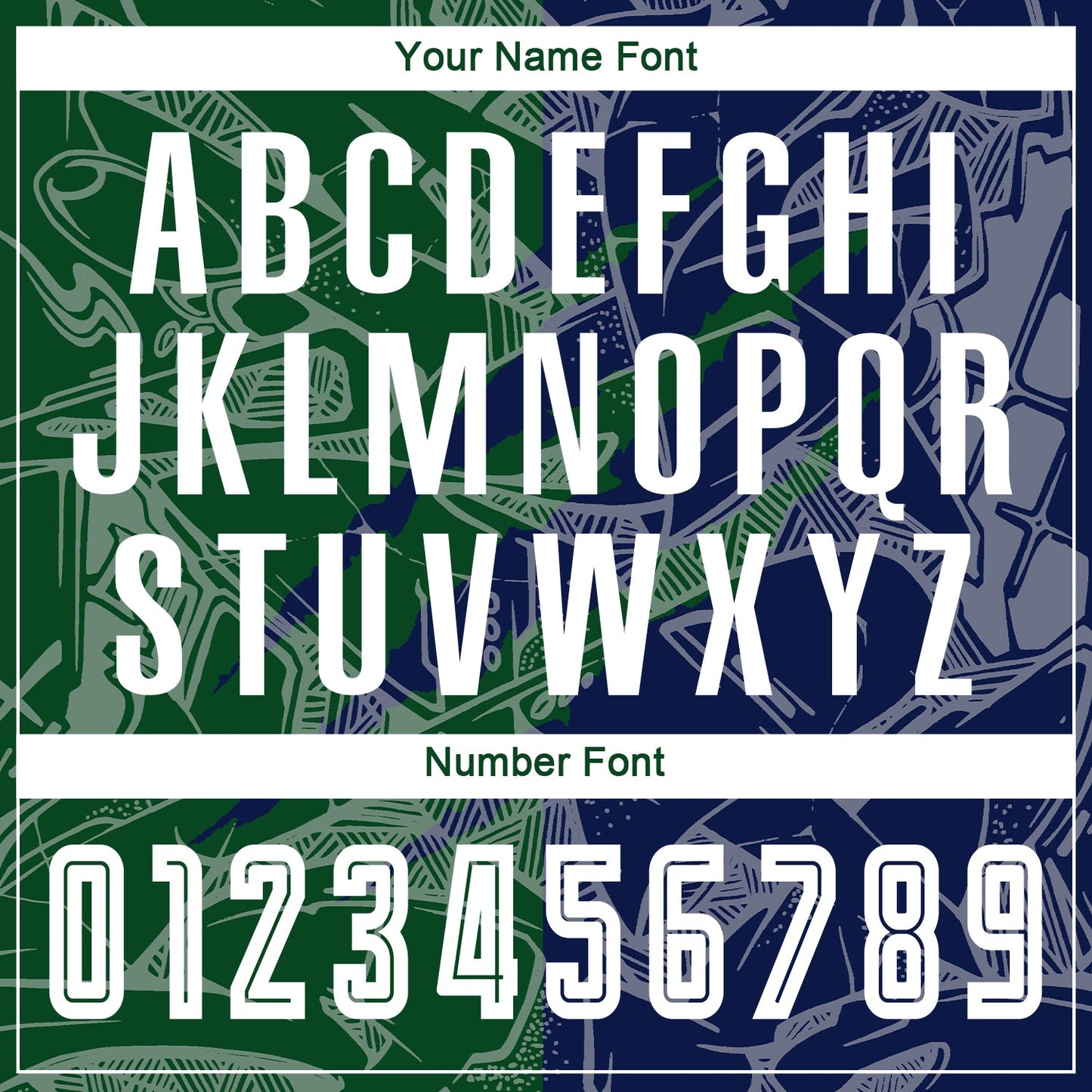 Custom Graffiti Pattern Green-Navy Scratch Sublimation Soccer Uniform Jersey view 6