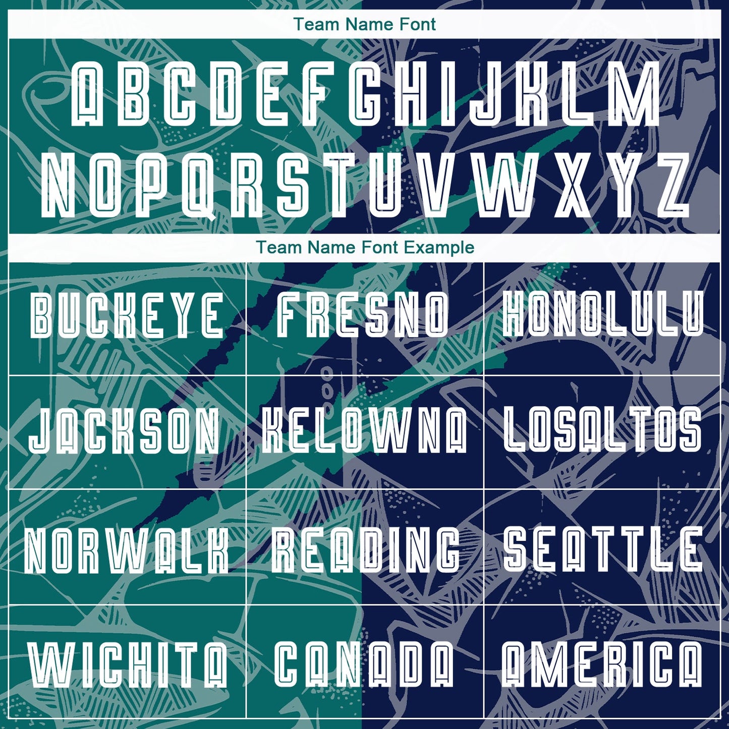 Custom Graffiti Pattern Teal-Navy Scratch Sublimation Soccer Uniform Jersey view 5
