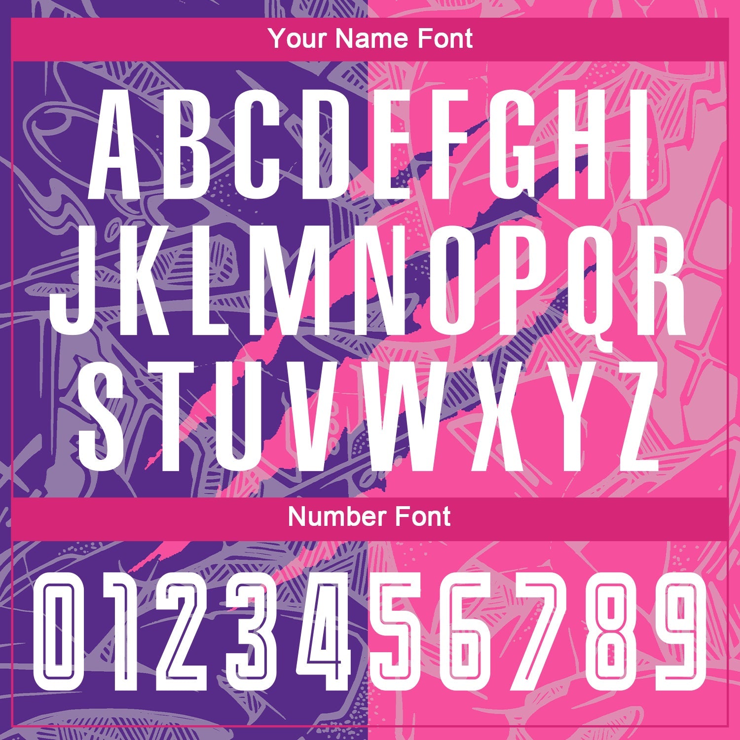 Custom Graffiti Pattern Purple-Pink Scratch Sublimation Soccer Uniform Jersey view 6