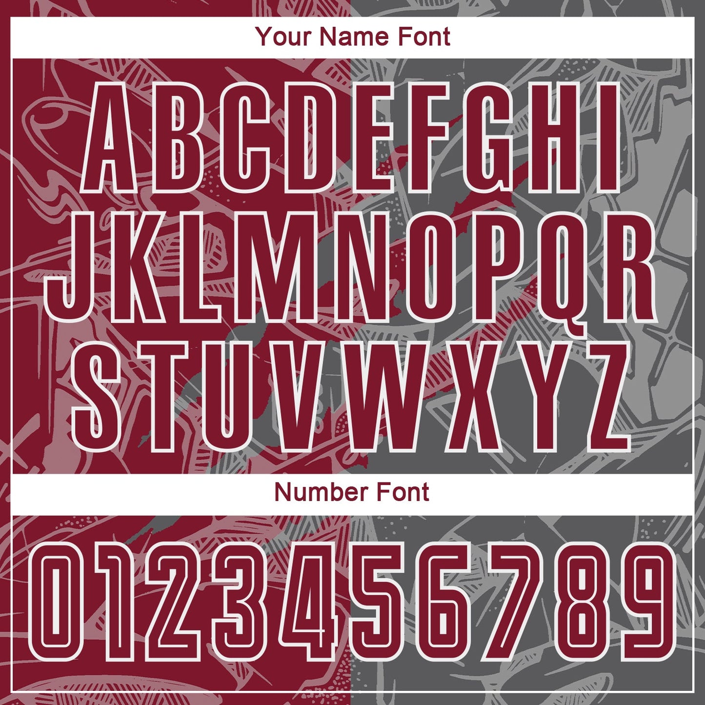 Custom Graffiti Pattern Crimson-Steel Gray Scratch Sublimation Soccer Uniform Jersey view 6