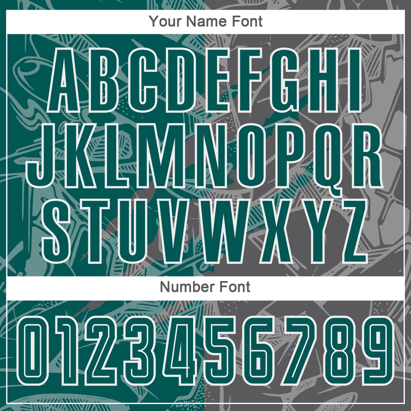 Custom Graffiti Pattern Midnight Green-Steel Gray Scratch Sublimation Soccer Uniform Jersey view 6