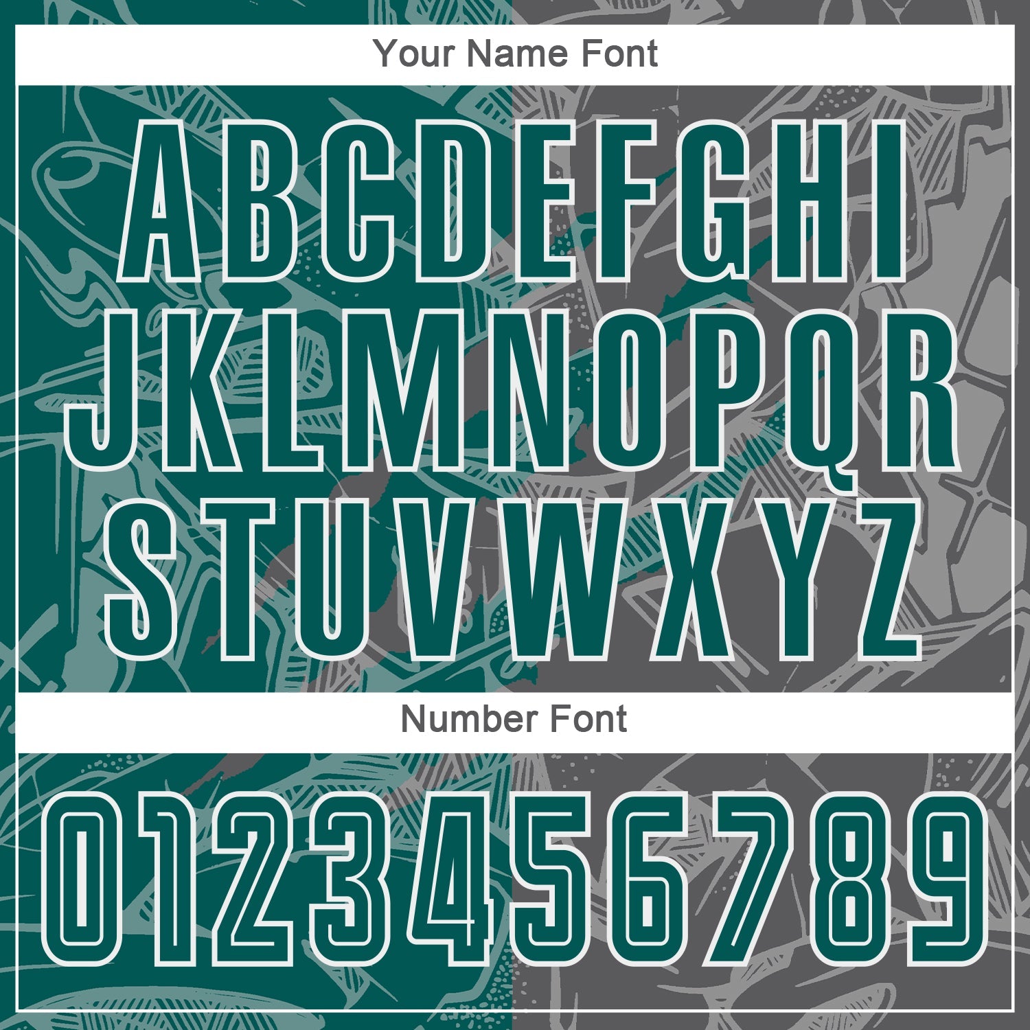 Custom Graffiti Pattern Midnight Green-Steel Gray Scratch Sublimation Soccer Uniform Jersey view 6