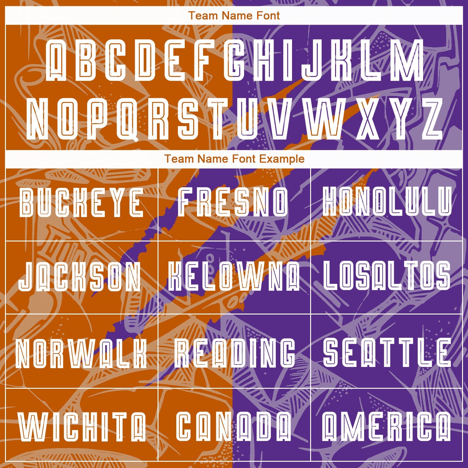 Custom Graffiti Pattern Texas Orange-Purple Scratch Sublimation Soccer Uniform Jersey view 5