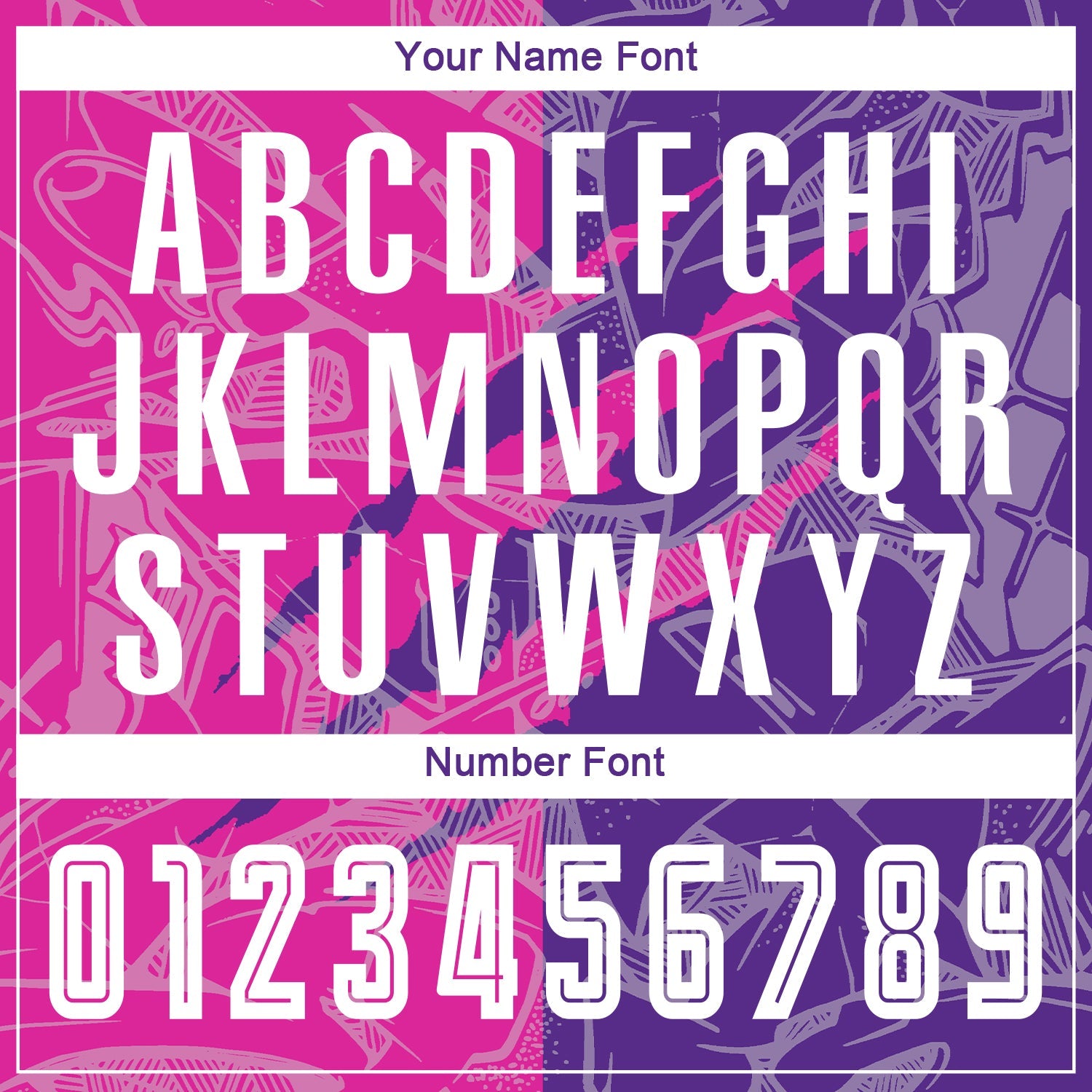 Custom Graffiti Pattern Deep Pink-Purple Scratch Sublimation Soccer Uniform Jersey view 6