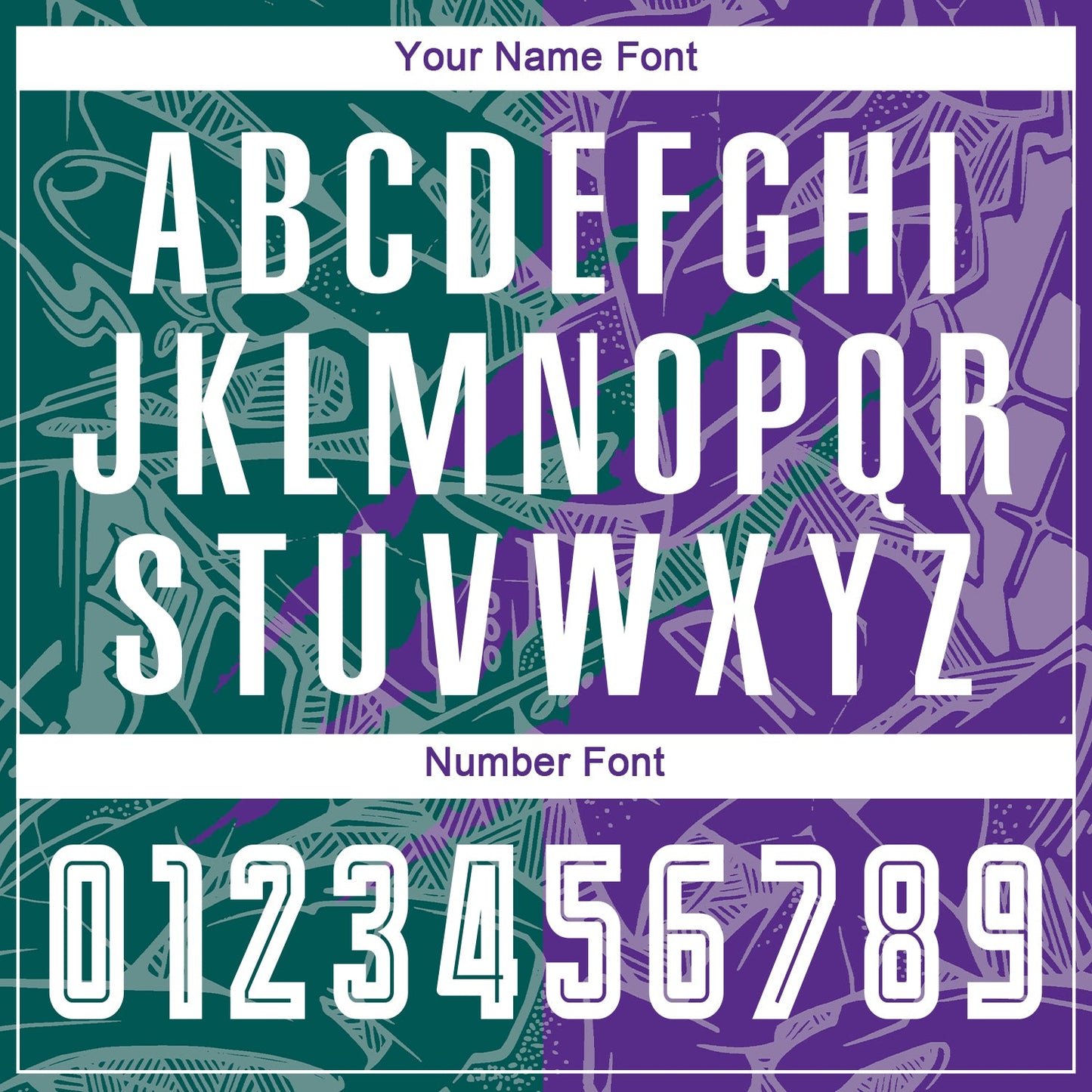 Custom Graffiti Pattern Midnight Green-Purple Scratch Sublimation Soccer Uniform Jersey view 6
