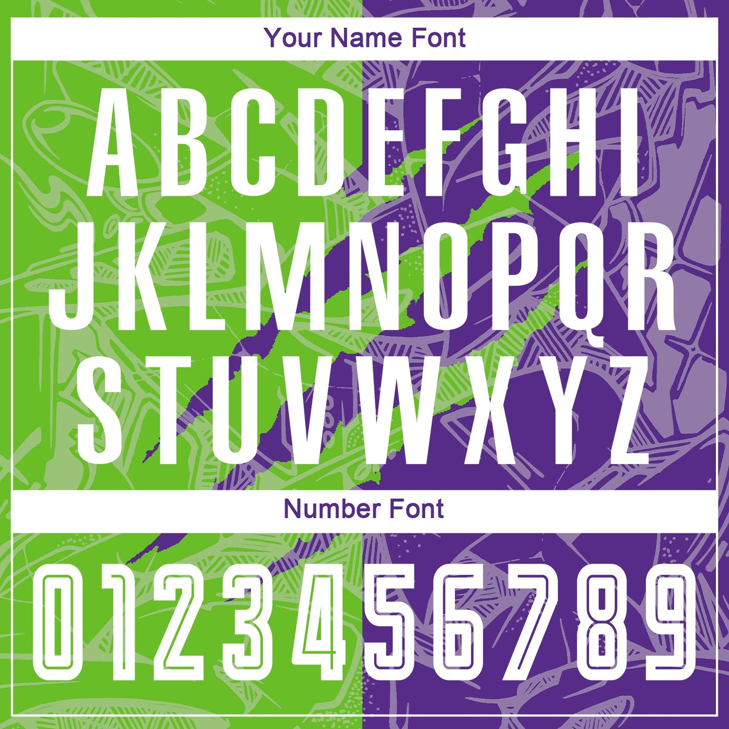 Custom Graffiti Pattern Aurora Green-Purple Scratch Sublimation Soccer Uniform Jersey view 6