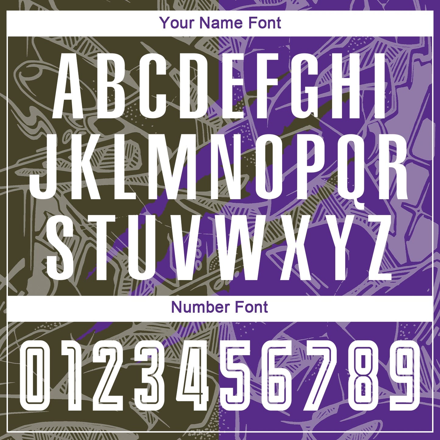 Custom Graffiti Pattern Olive-Purple Scratch Sublimation Soccer Uniform Jersey view 6