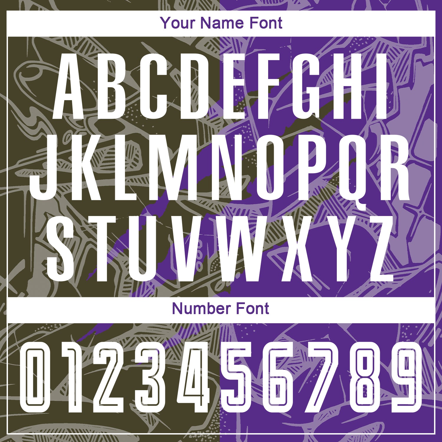Custom Graffiti Pattern Olive-Purple Scratch Sublimation Soccer Uniform Jersey view 6