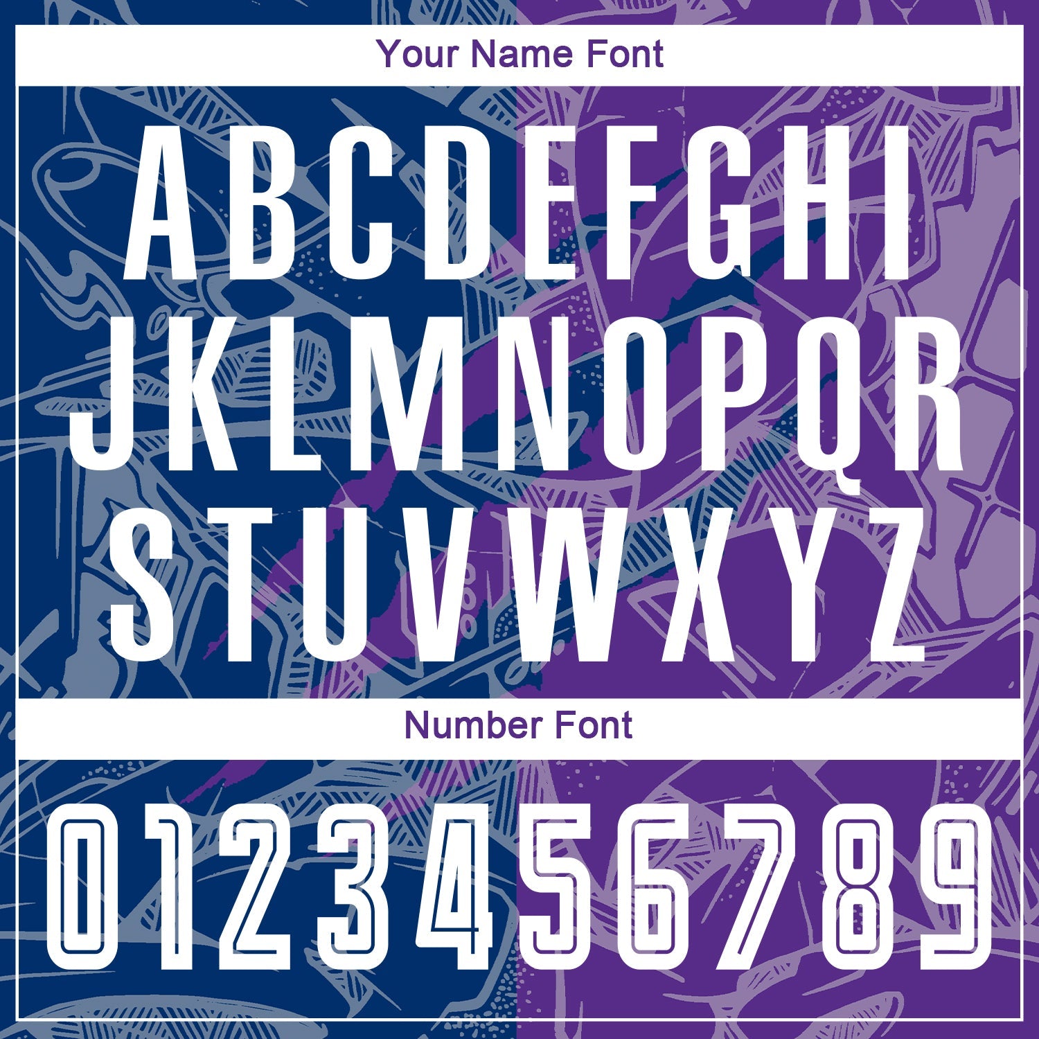 Custom Graffiti Pattern US Navy Blue-Purple Scratch Sublimation Soccer Uniform Jersey view 6