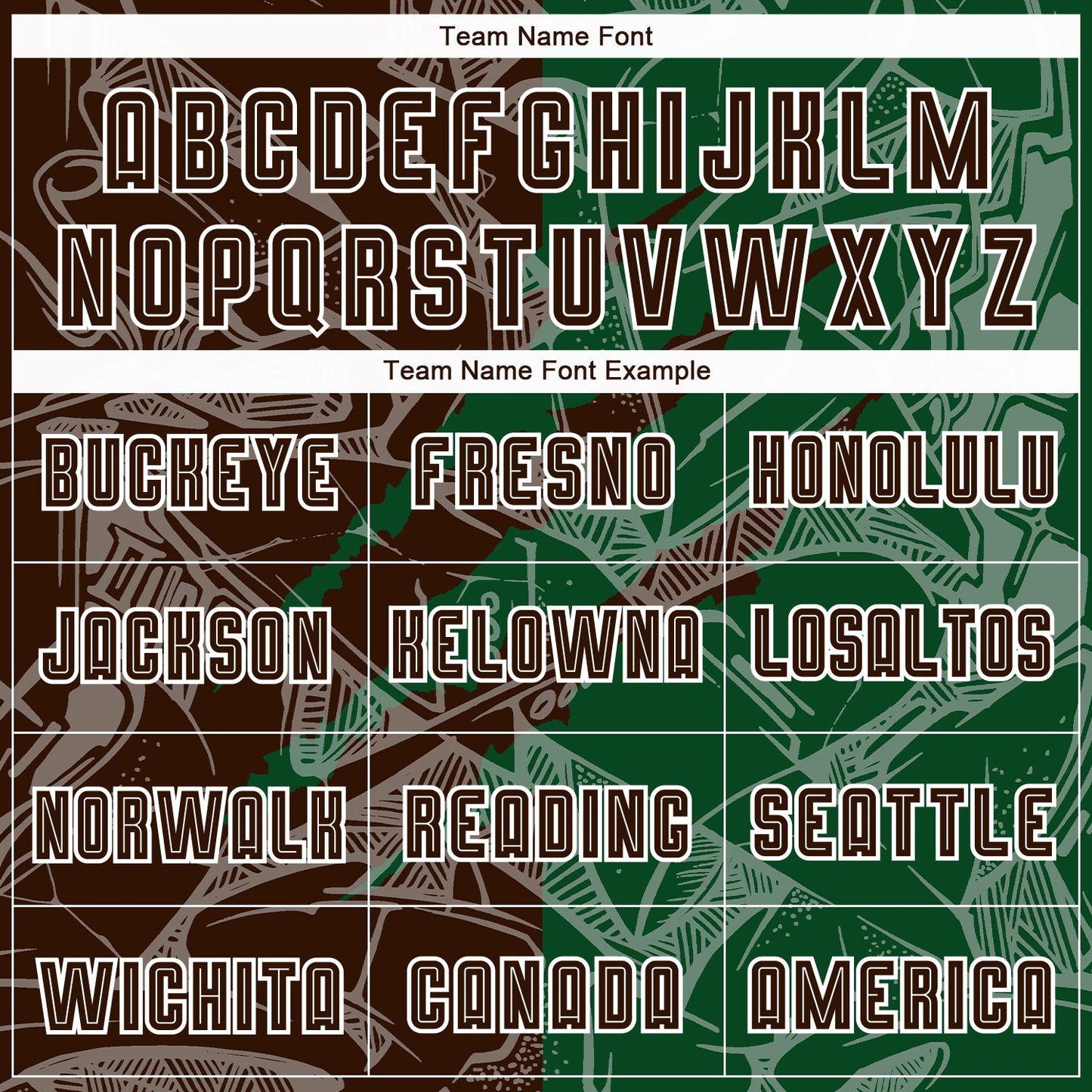 Custom Graffiti Pattern Brown-Green Scratch Sublimation Soccer Uniform Jersey view 5
