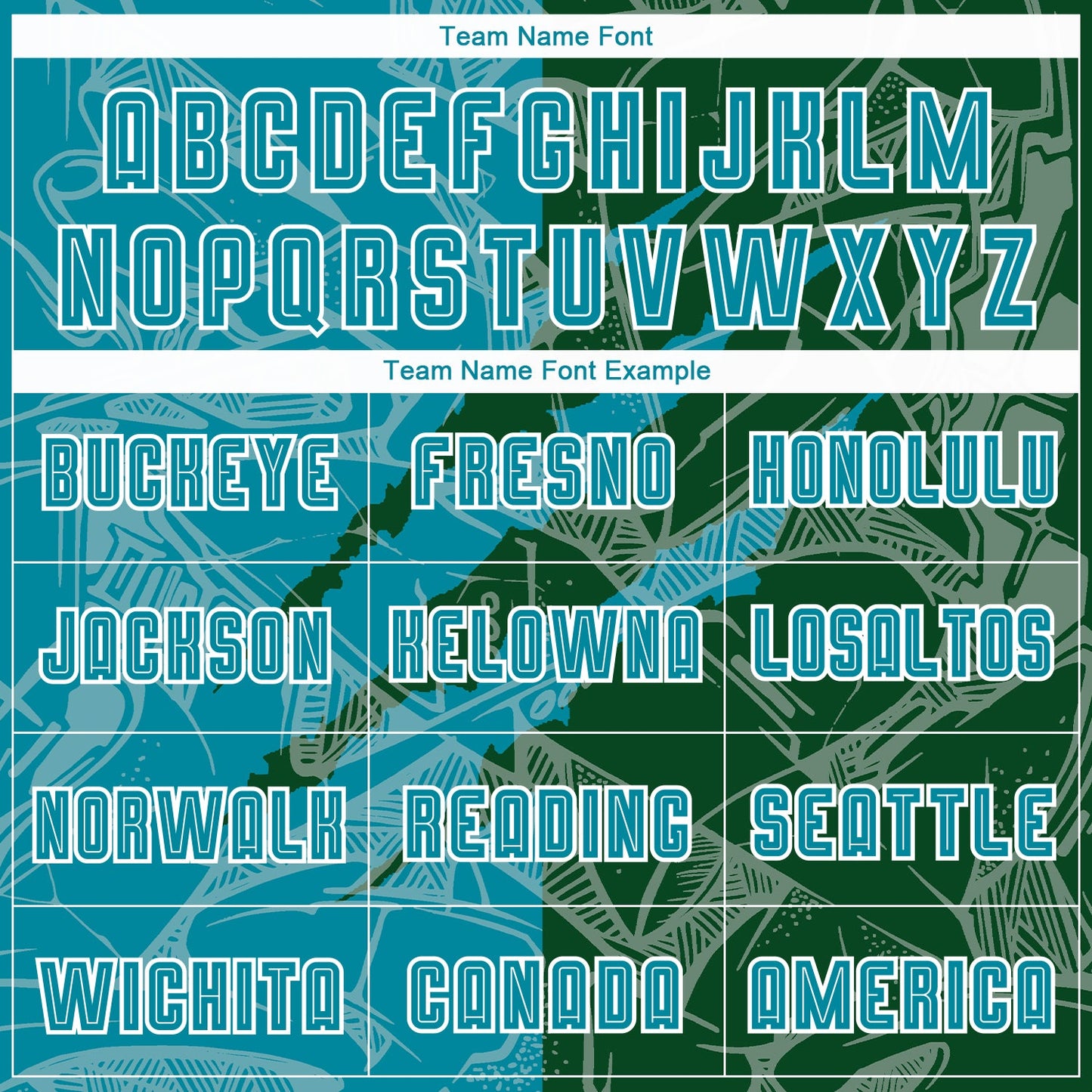 Custom Graffiti Pattern Teal-Green Scratch Sublimation Soccer Uniform Jersey view 5