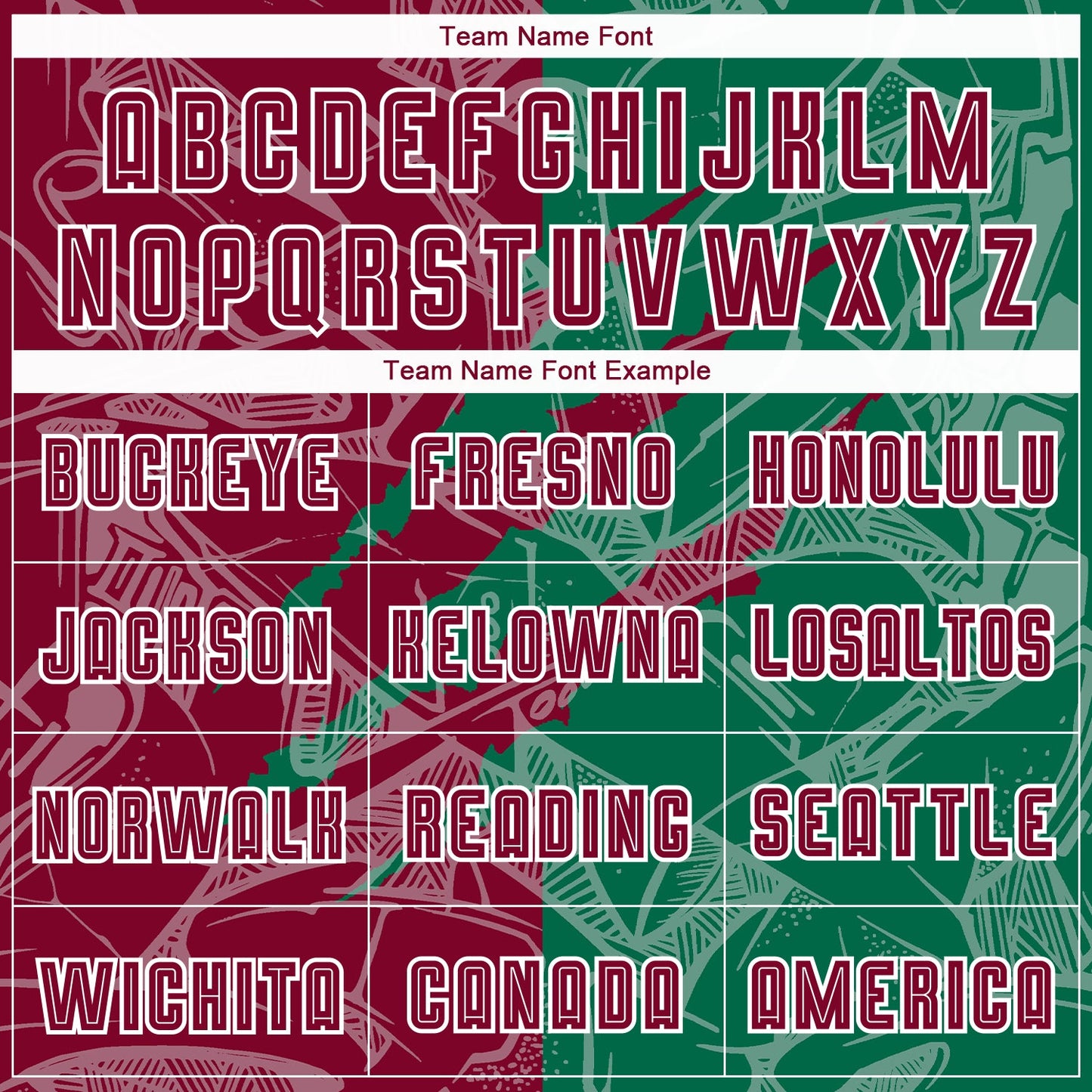 Custom Graffiti Pattern Maroon-Kelly Green Scratch Sublimation Soccer Uniform Jersey view 5